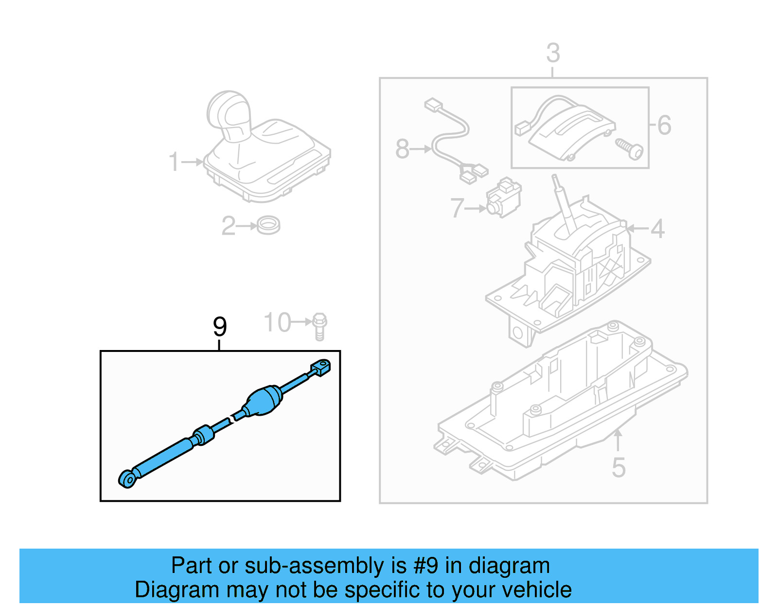 Control Cable 7P0-713-265-B - View 5