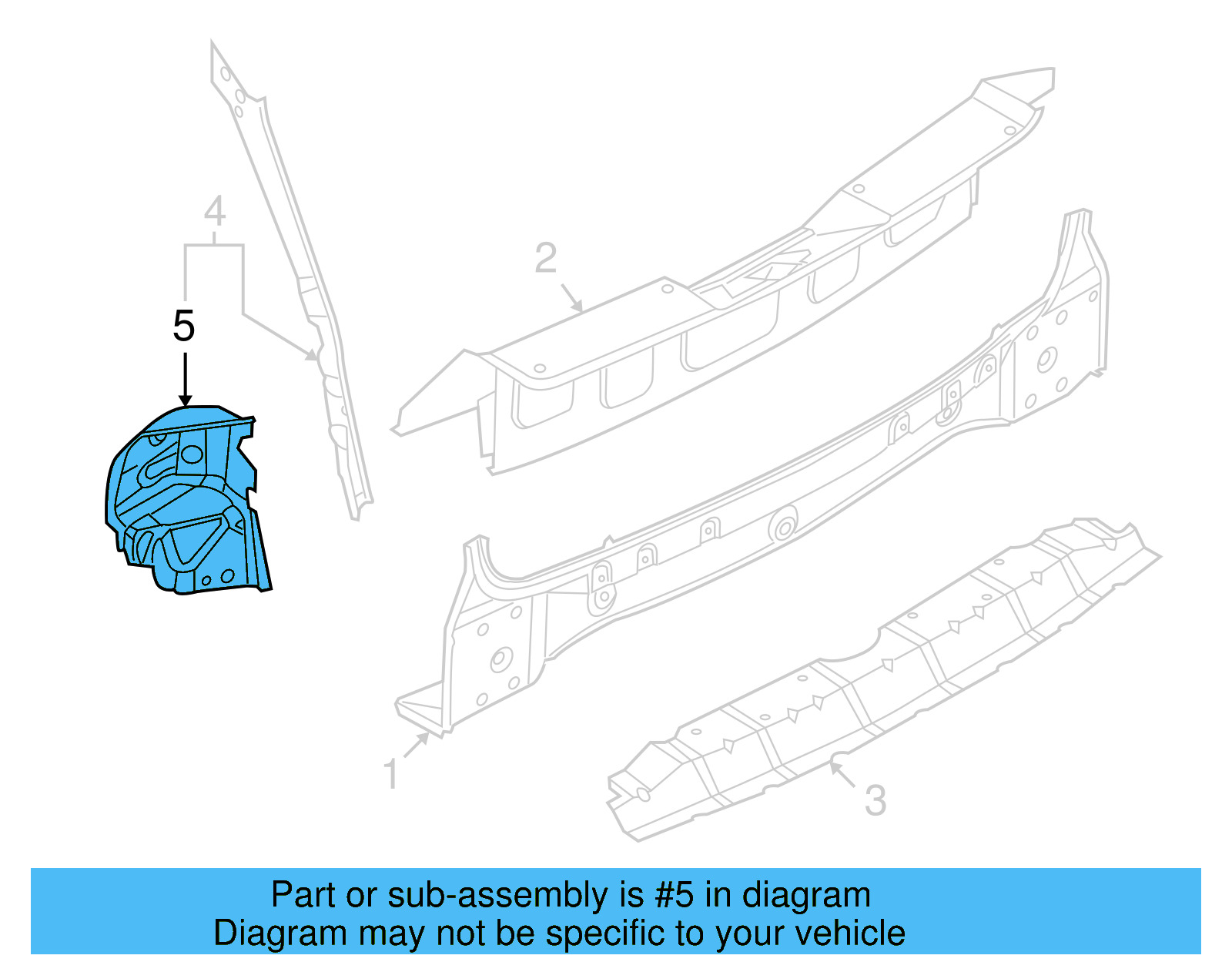 Tail Lamp Pocket 7L6-813-708-B - View 6