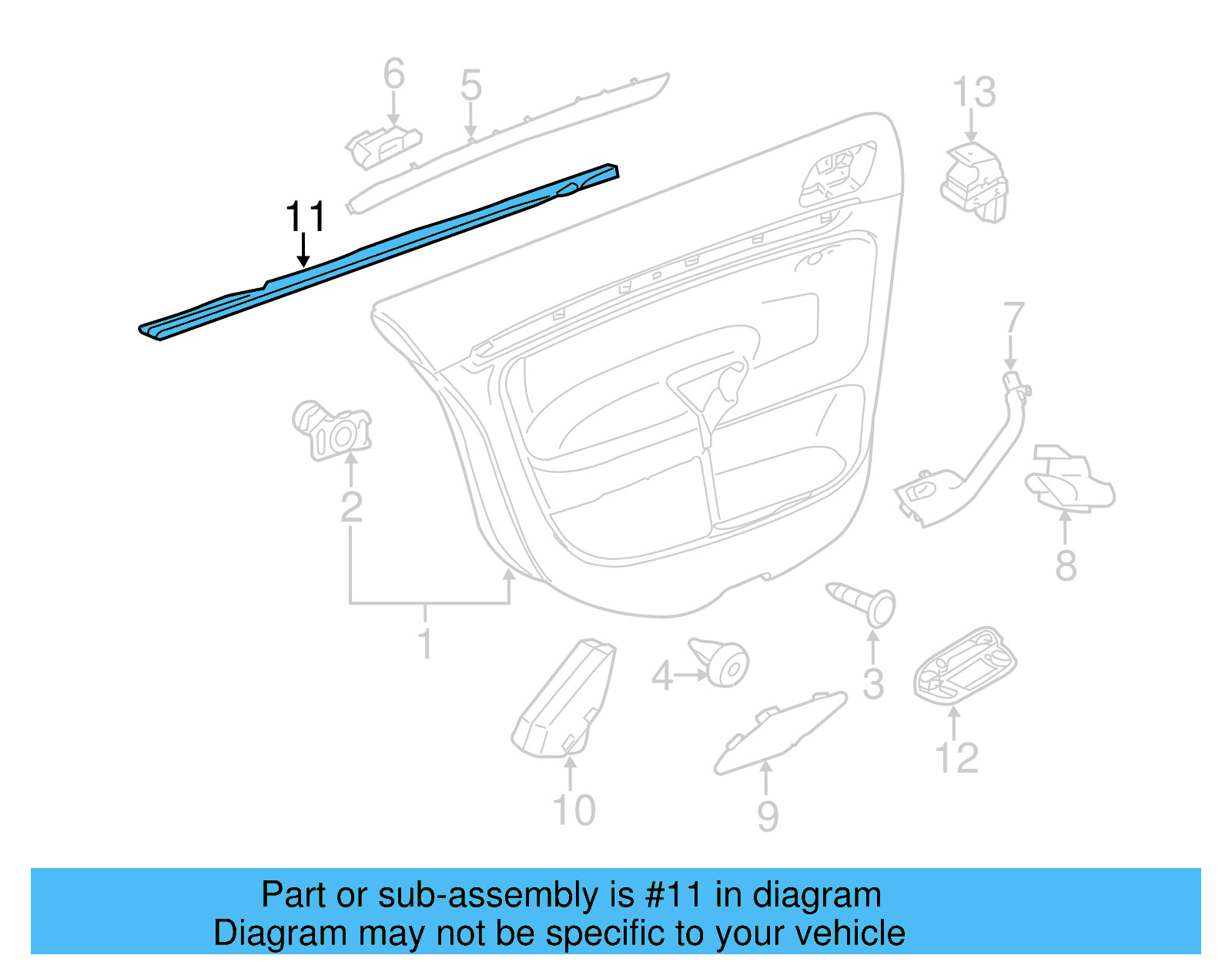 Belt Weather 5C6-839-479-A-5AP - View 5