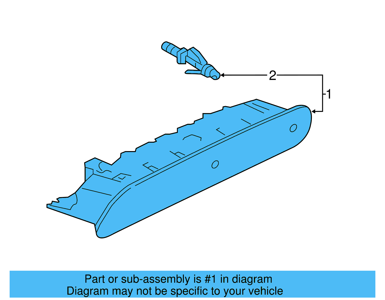 High Mount Lamp 3CN-945-087 - View 5