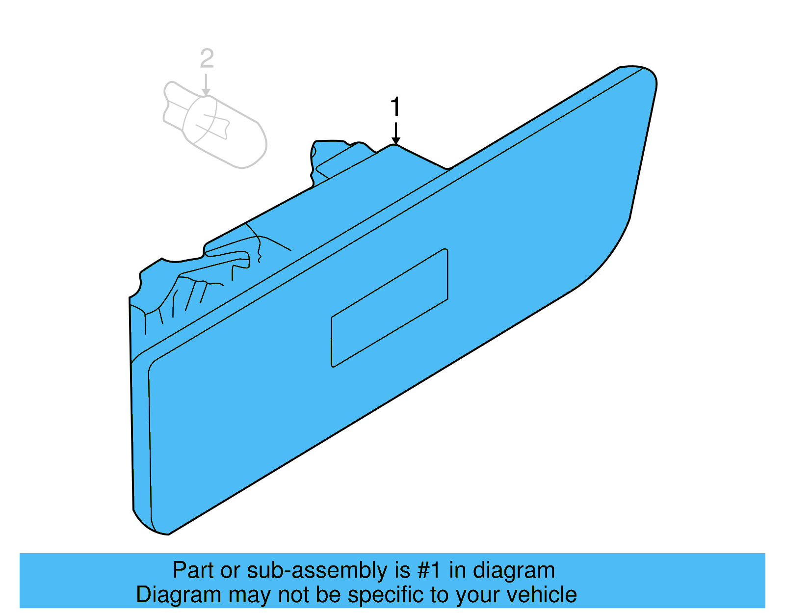 Side Marker Lamp 3B0-945-072-A - View 7