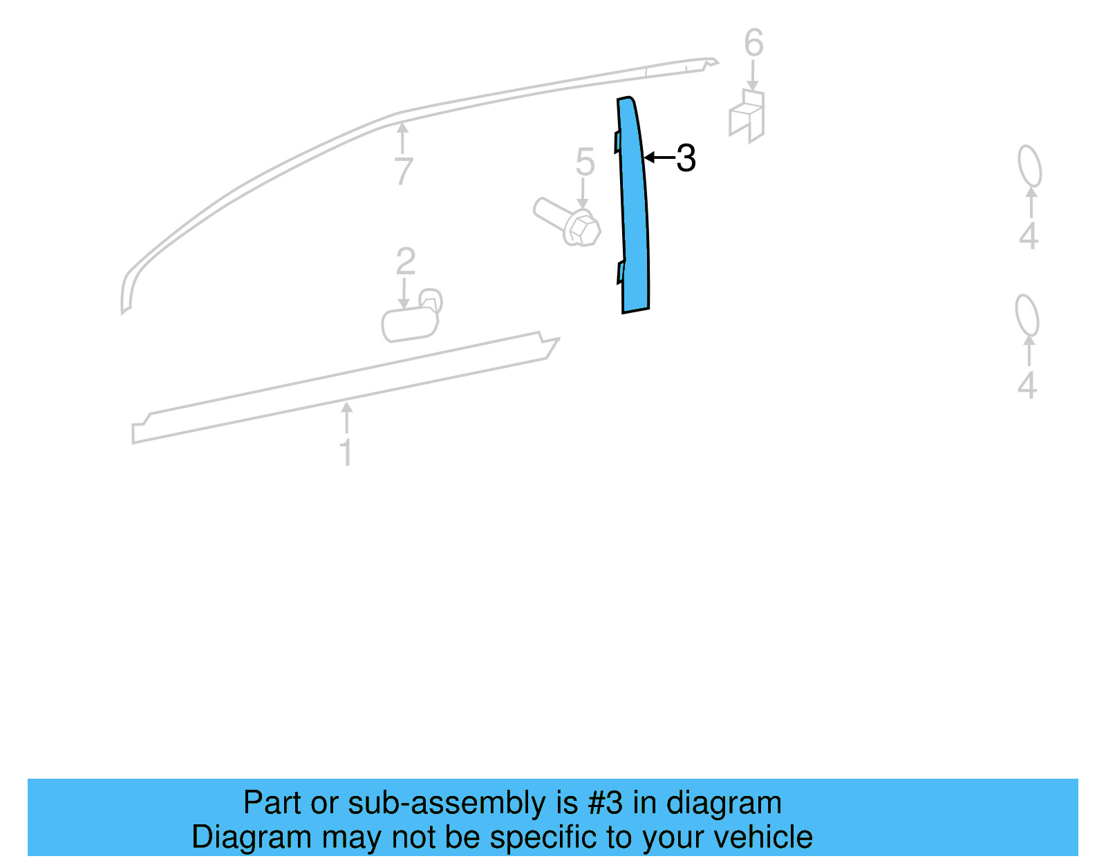 Door Applique 1K5-837-902-D-03C - View 11