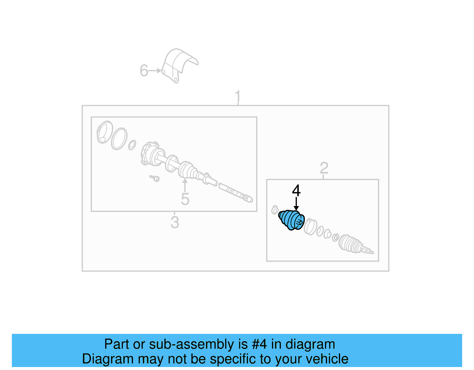 Outer Boot 1H0-498-203-A - View 25