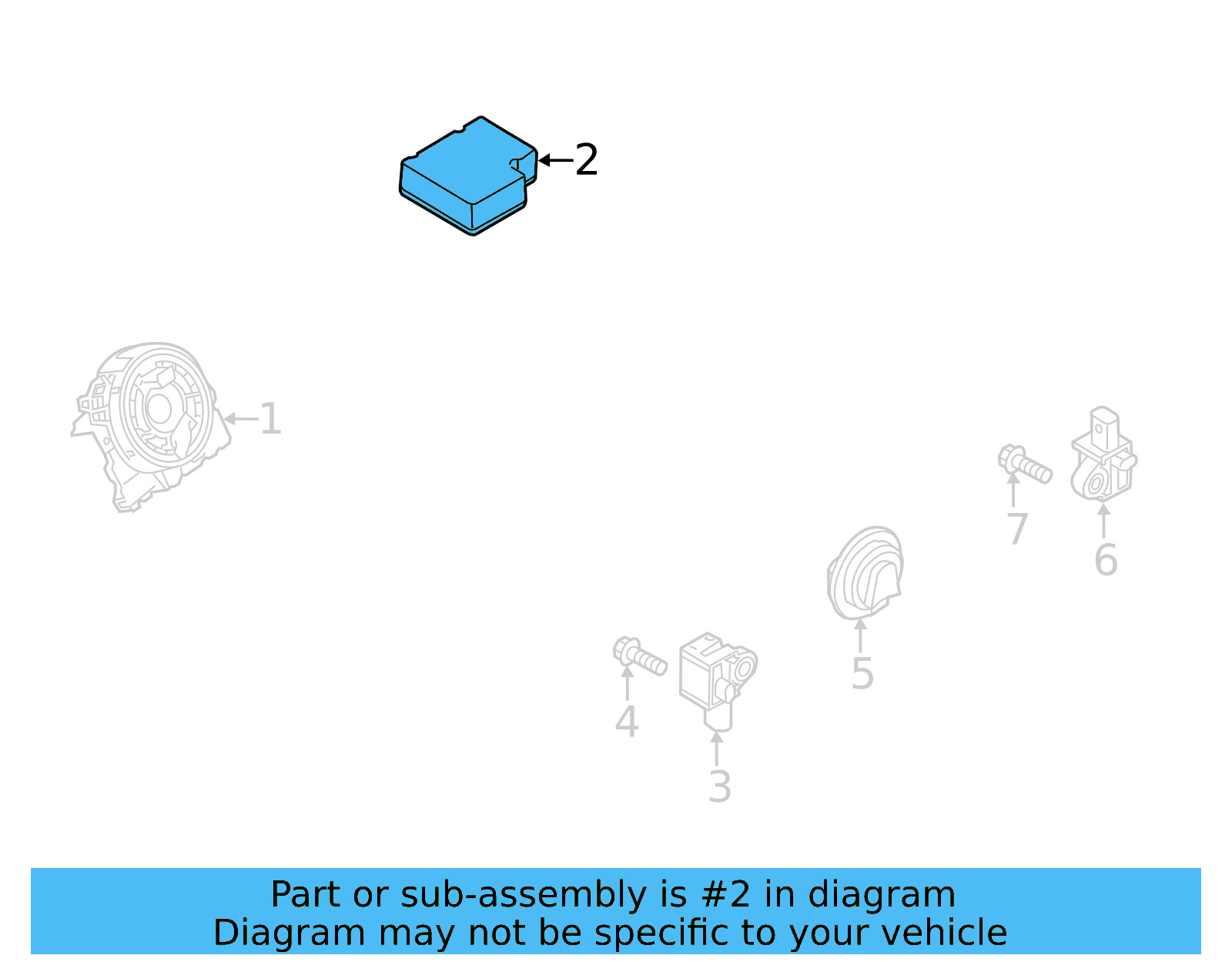 Control Module 561-959-655-D - View 4