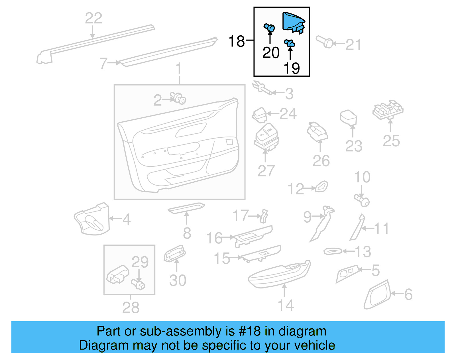Corner Cover 3C8-837-974-N-9B9 - View 7