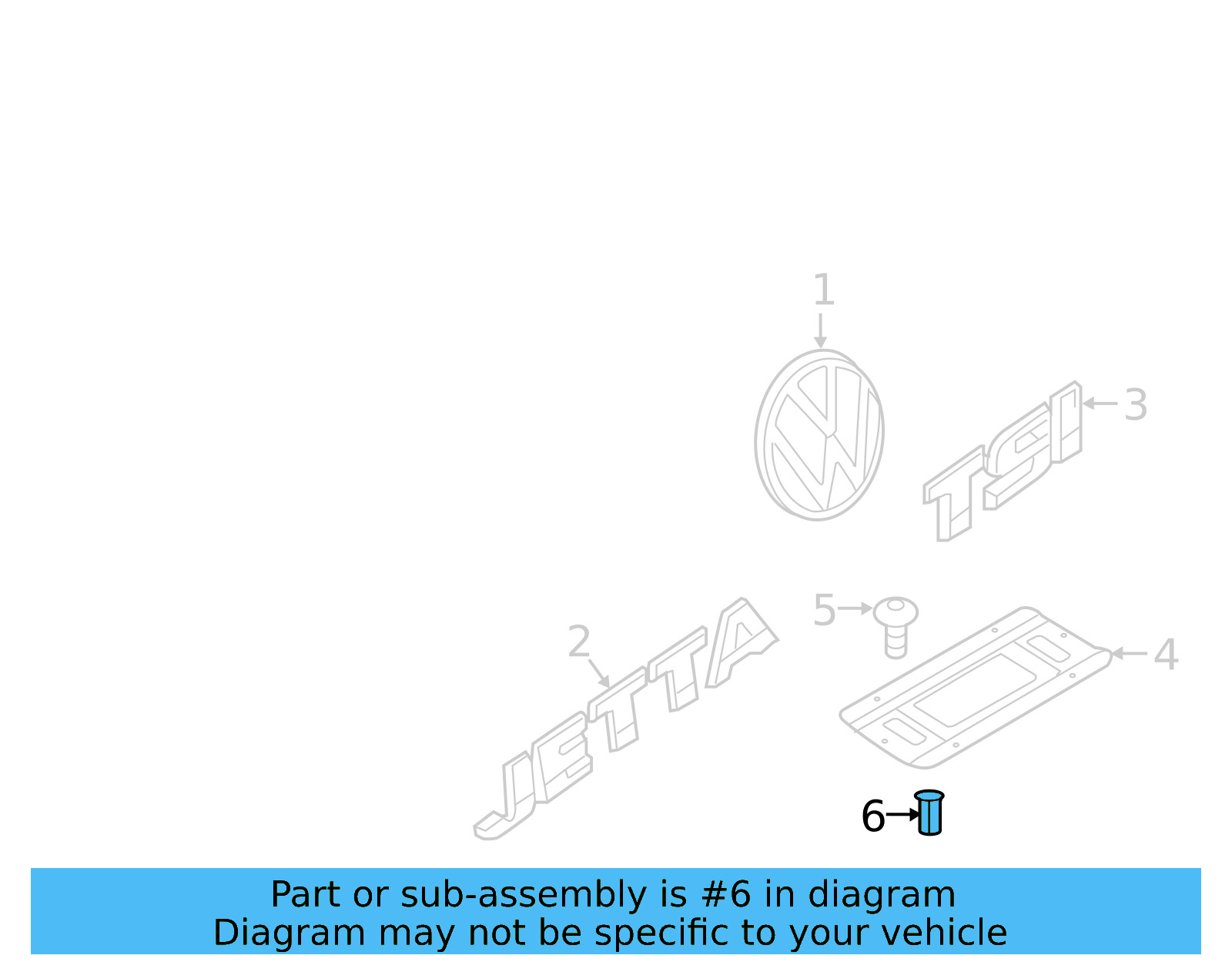 License Bracket Nut WHT-007-341 - View 37