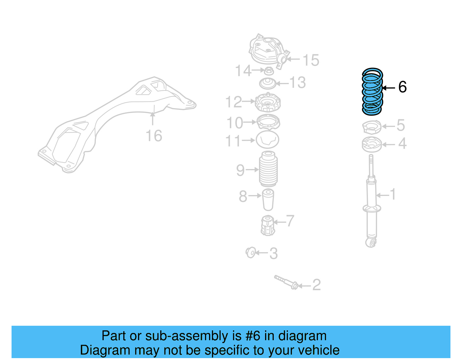 Coil Spring 7L6-511-115-M - View 5