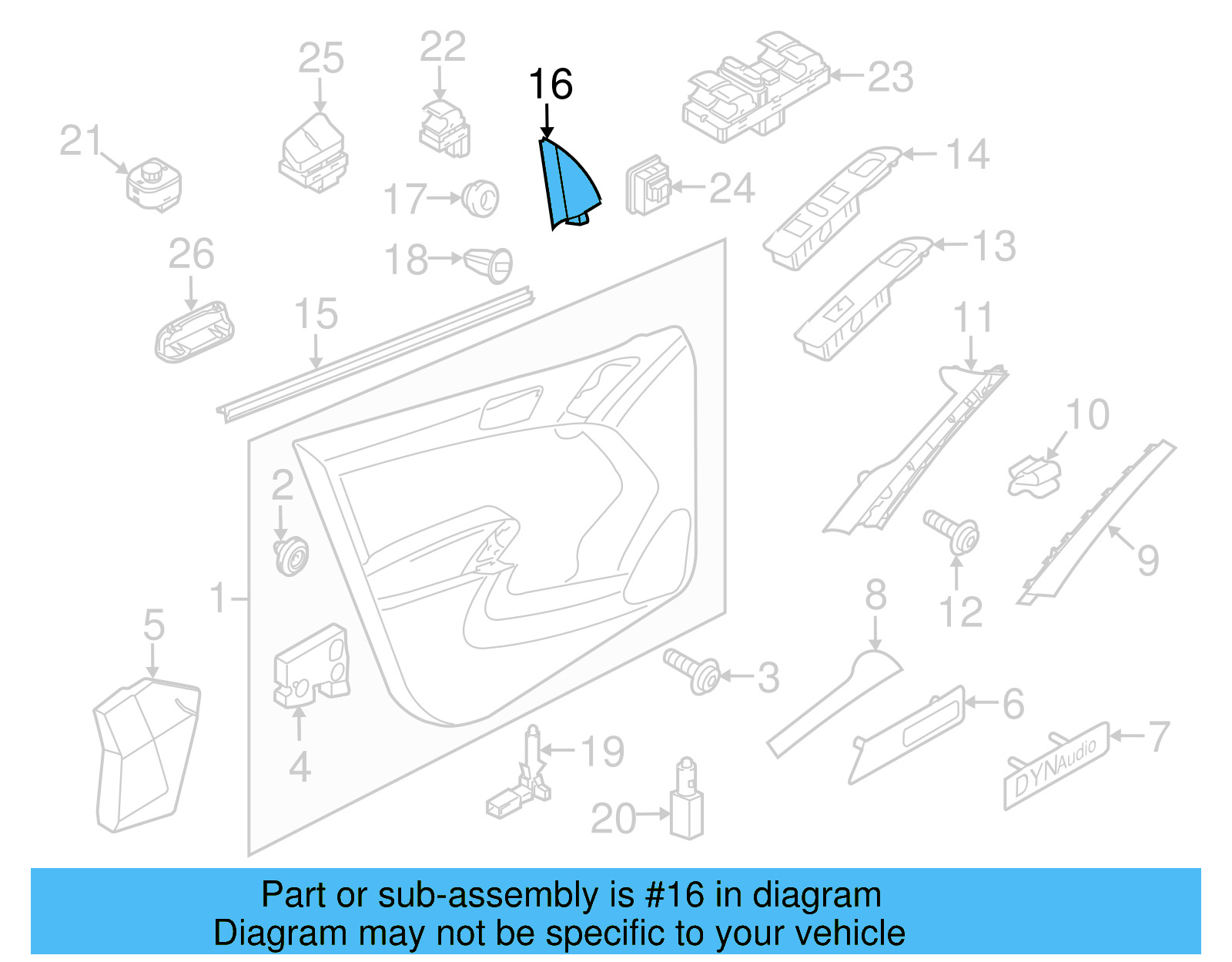 Corner Cover 5N0-837-974-D-82V - View 9