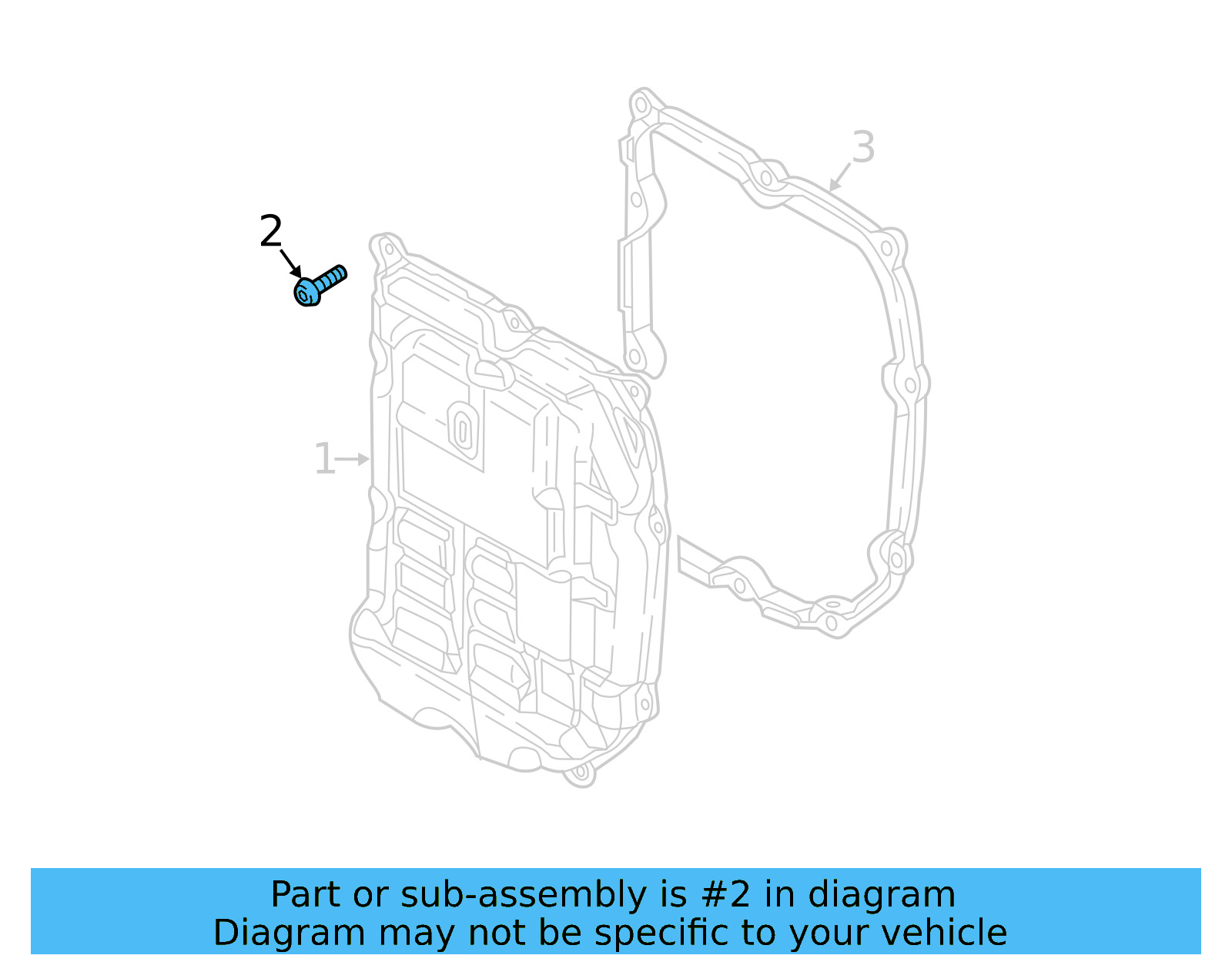 Trans Pan Bolt WHT-009-001 - View 10