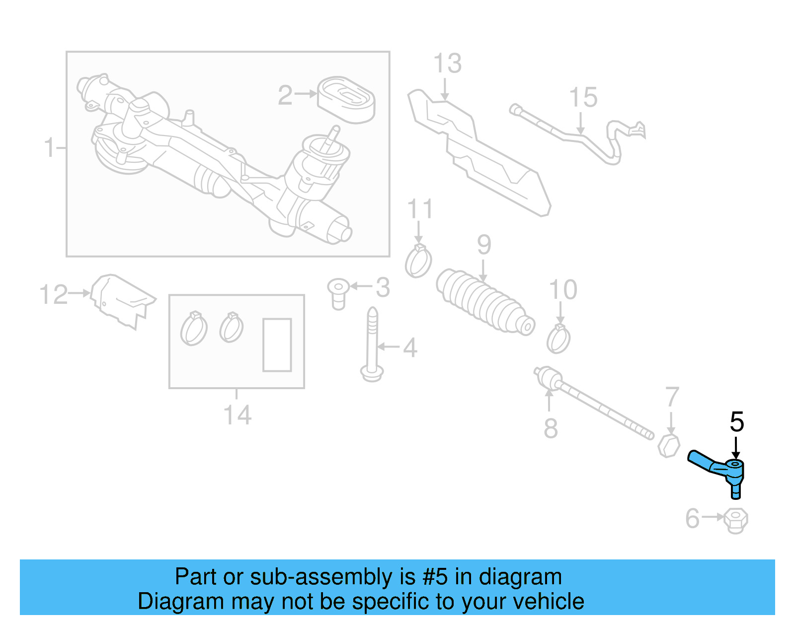 Outer Tie Rod 1K0-423-811-J - View 34