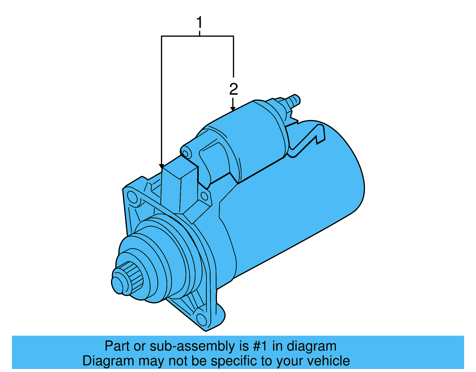 Starter 02M-911-024-NX - View 7