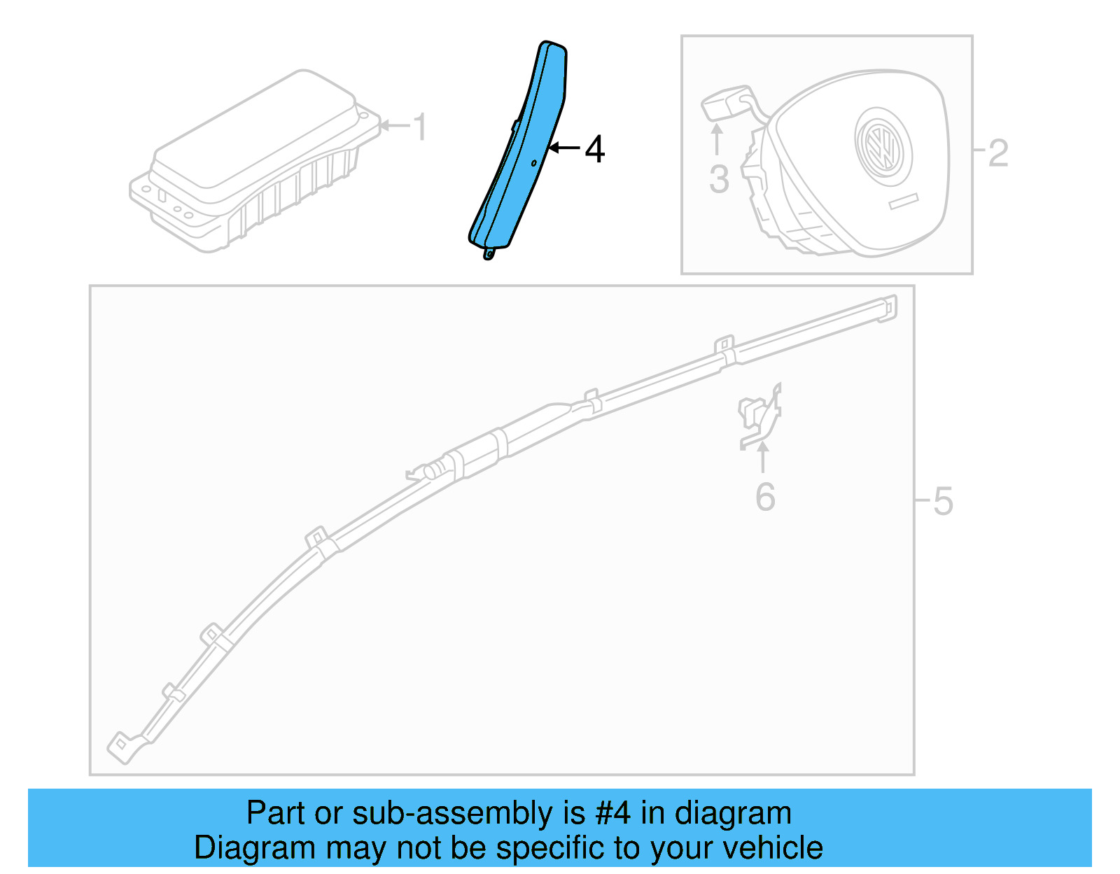 Ft Seat Air Bag 5GM-880-241-B - View 9