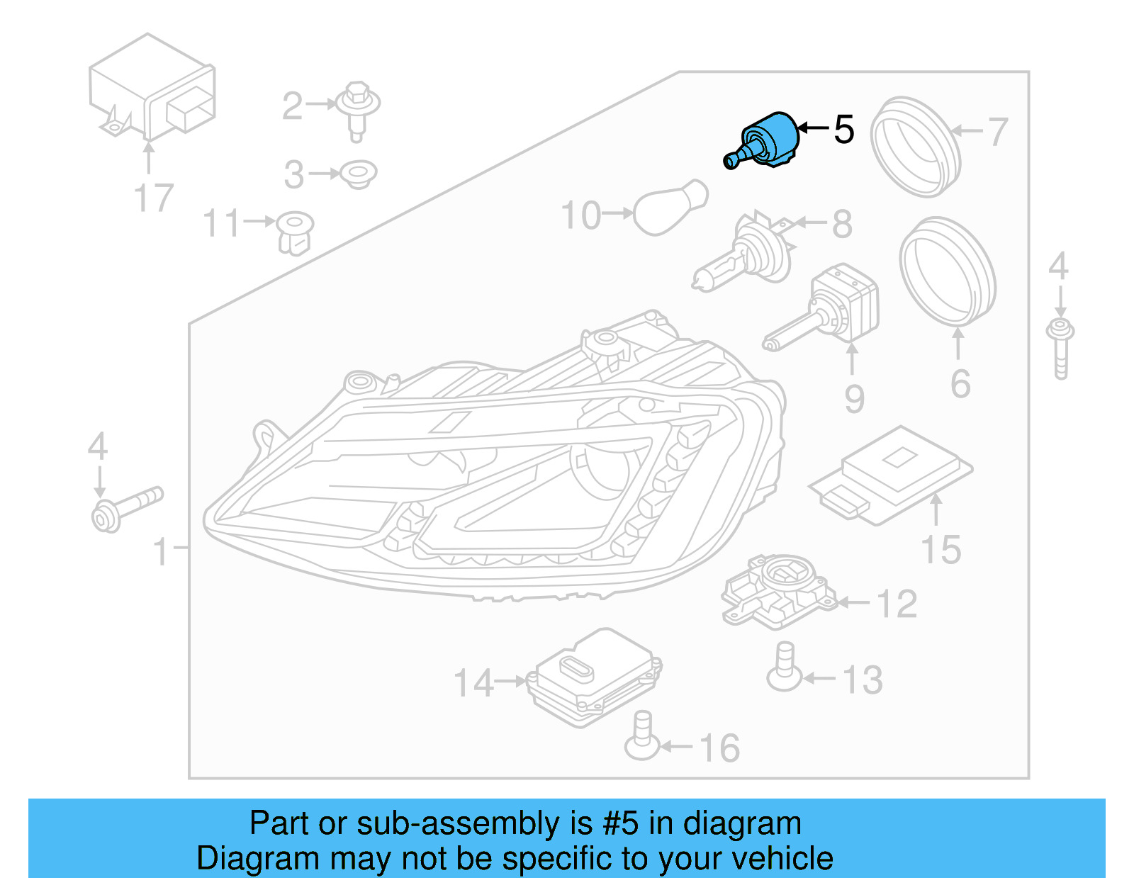 Motor 4H0-941-295 - View 13