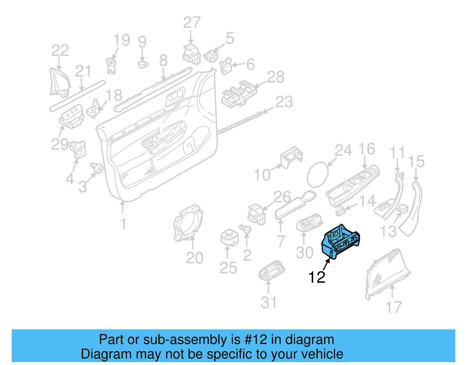 Grip Handle 1K1-867-179-C-3Z7 - View 10