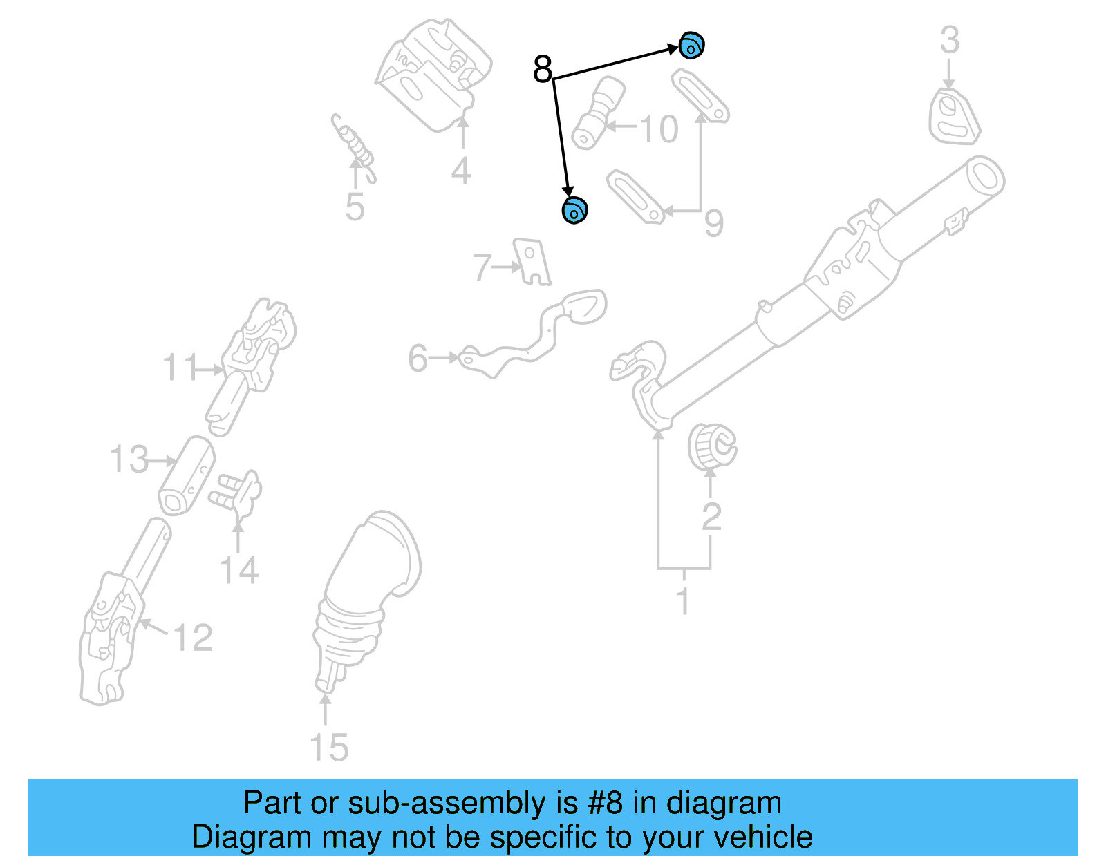 Thrust Washer 1H0-419-705 - View 5