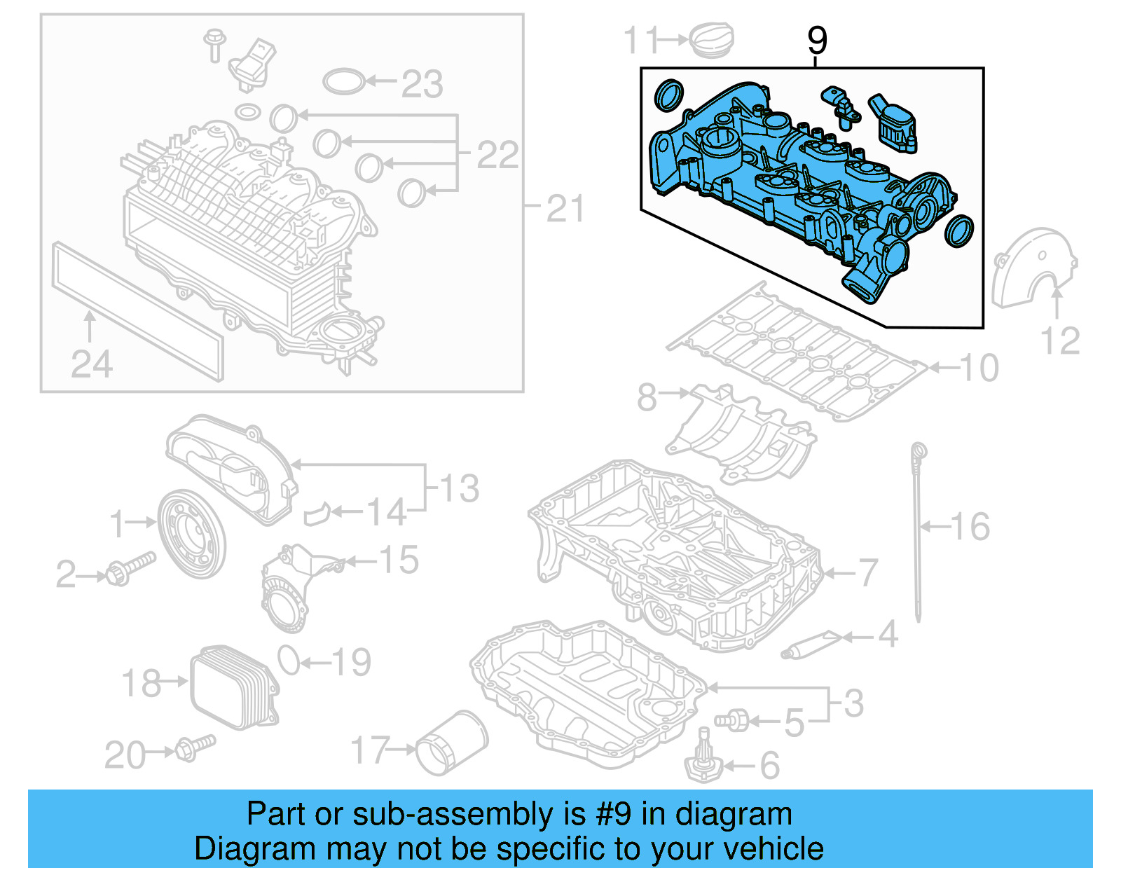 Valve Cover 04E-103-469-AM - View 4