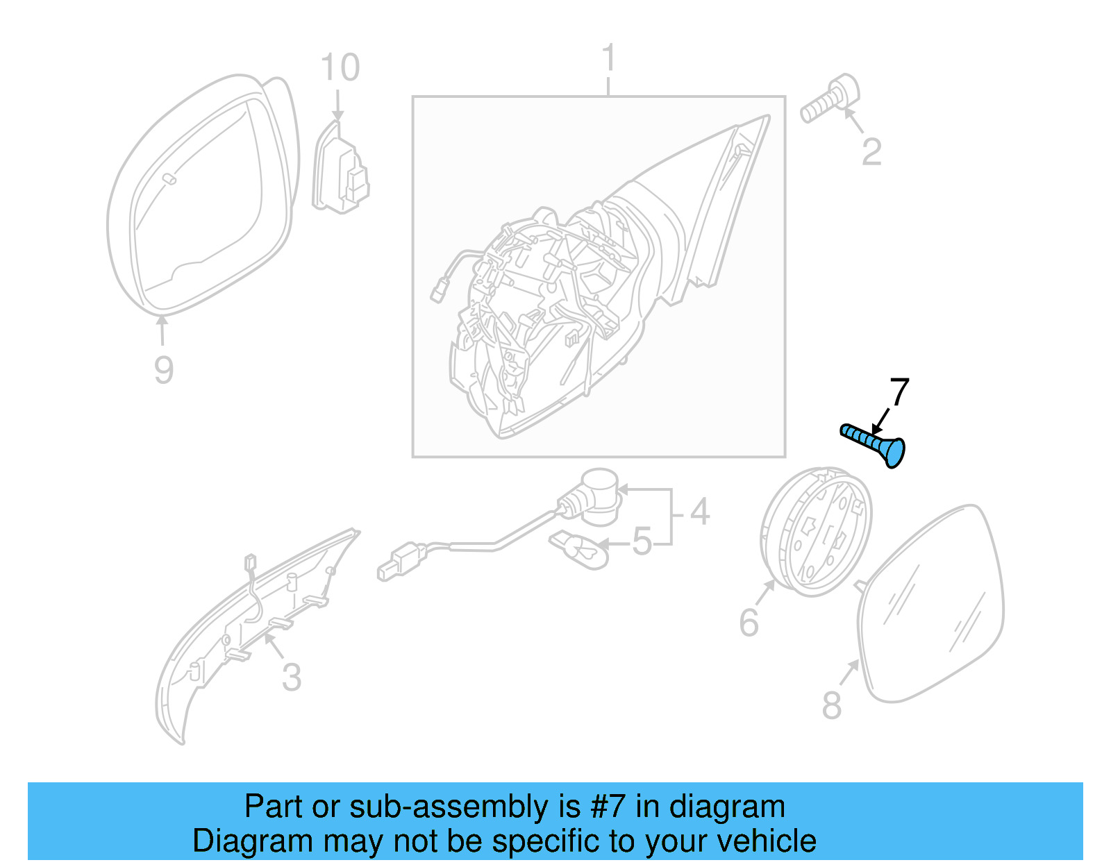 Mount Kit 7L6-898-011 - View 4