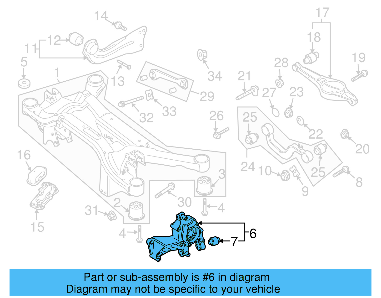 Spindle 3C0-505-434-G - View 8