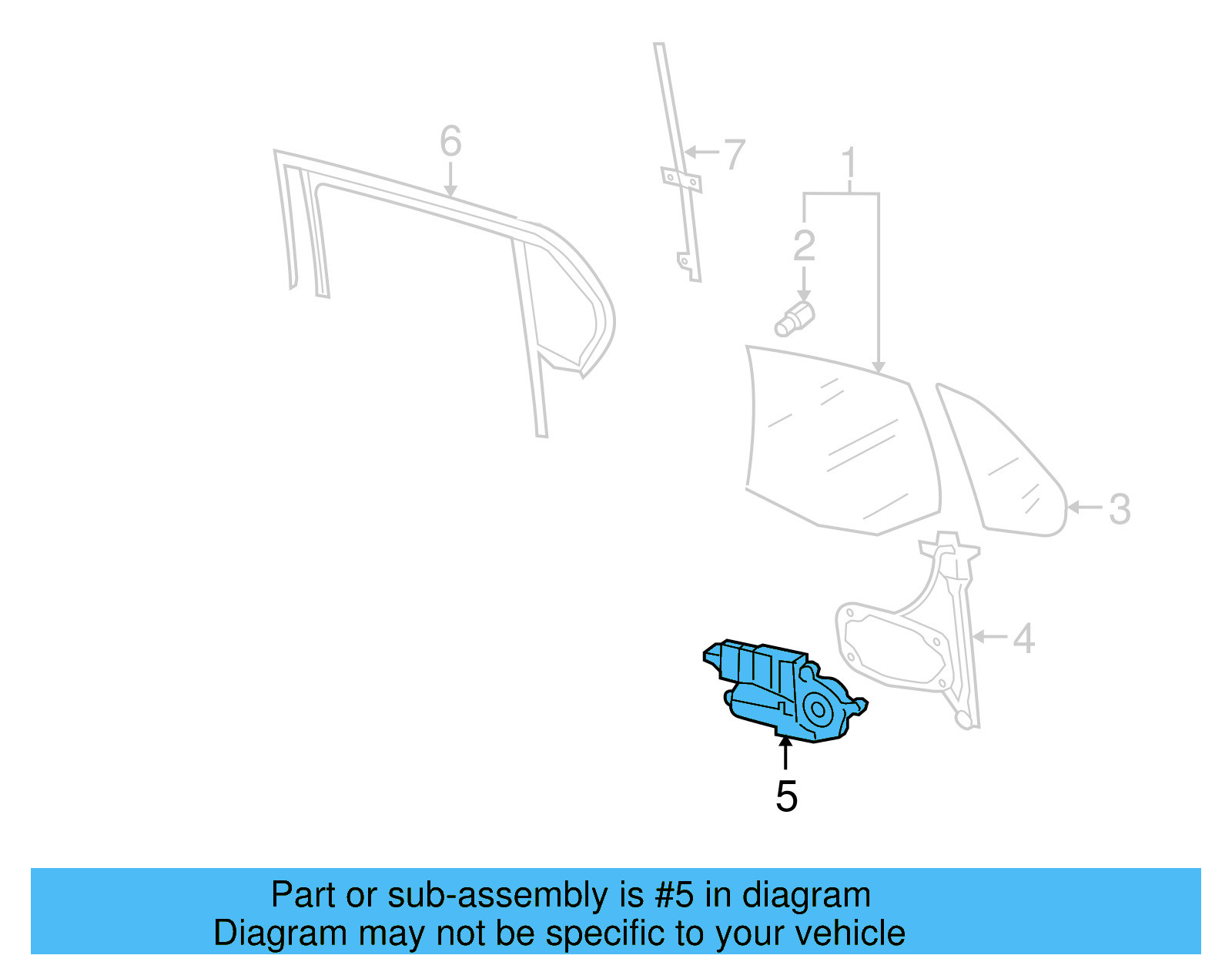 Window Motor 1K0-959-704-AH-VW3 - View 12