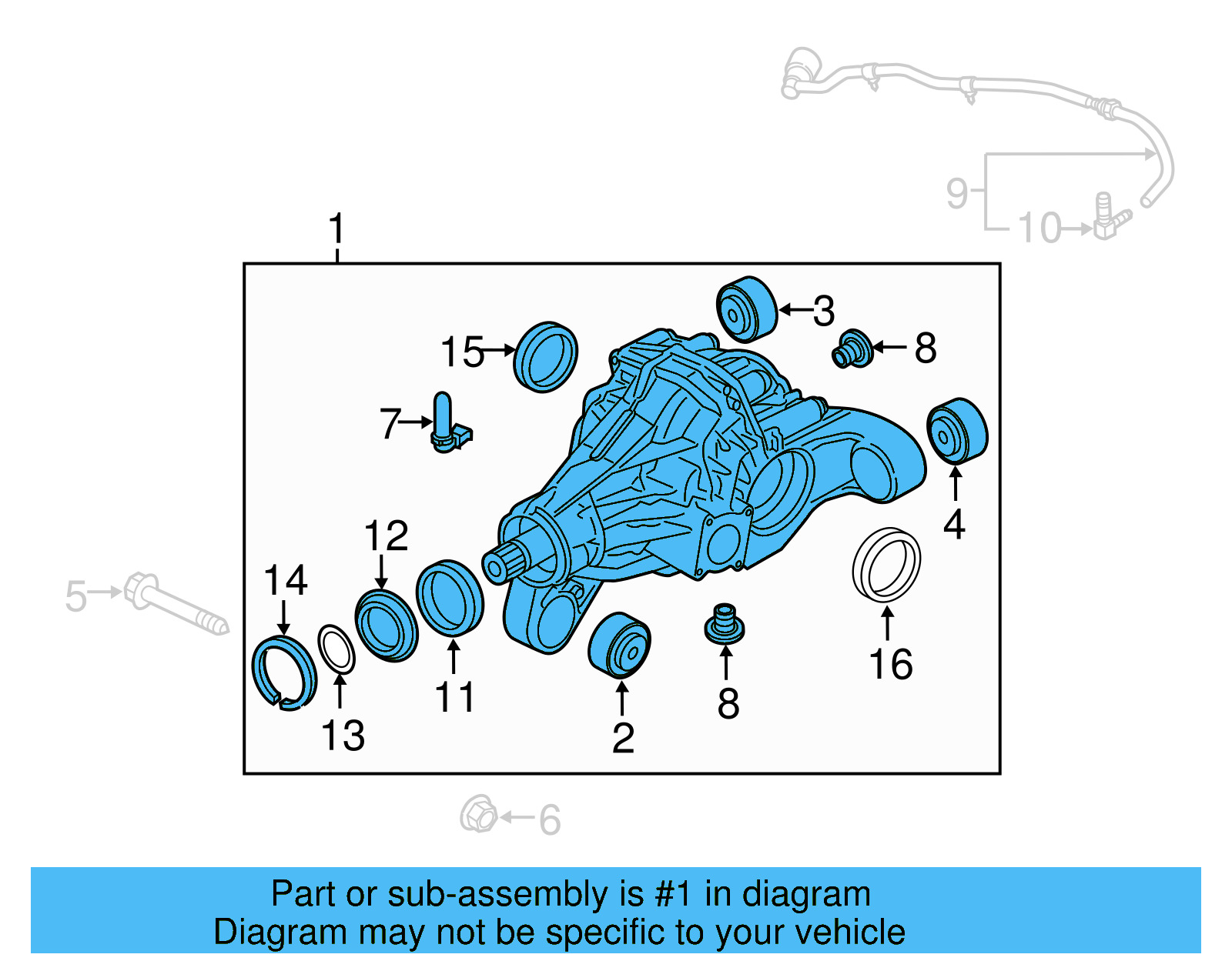 Differential Carrier Assembly 0BP-525-015-P - View 4