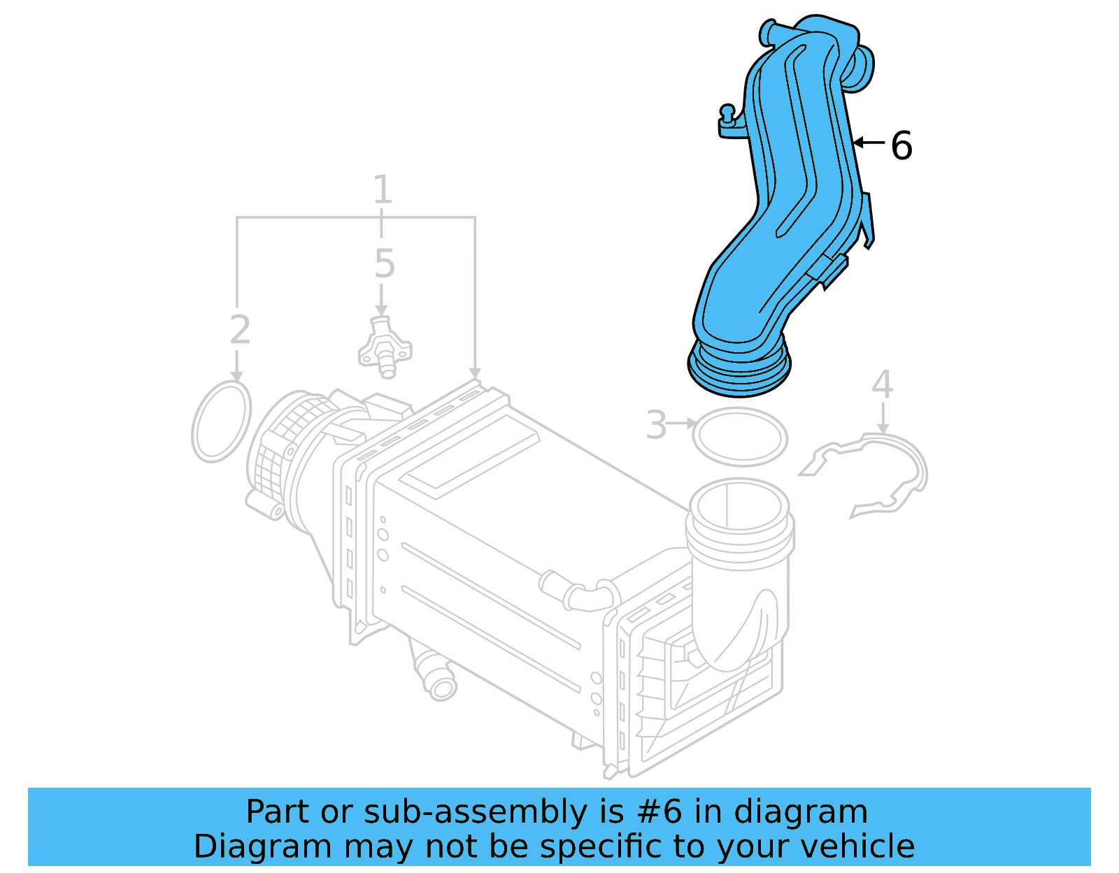 Pressure Pipe 05E-145-673-Q - View 7