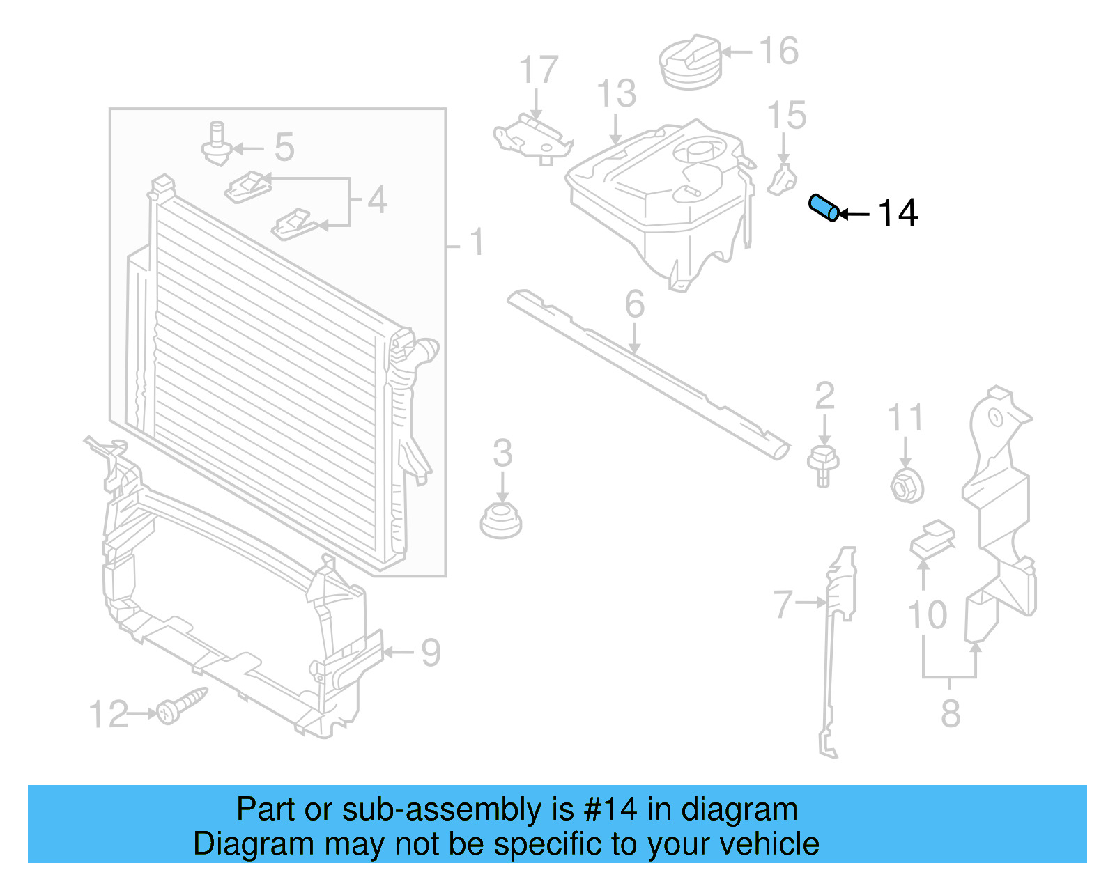 Reservoir Plug 7L6-121-099 - View 14