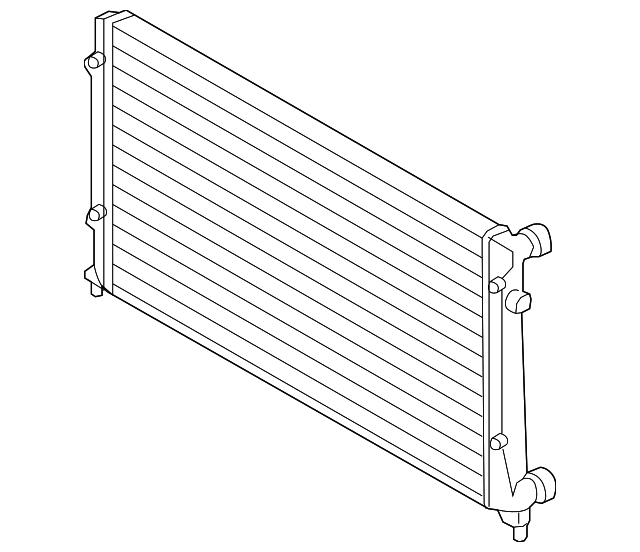 Radiator Assembly 1K0-198-251 - View 4
