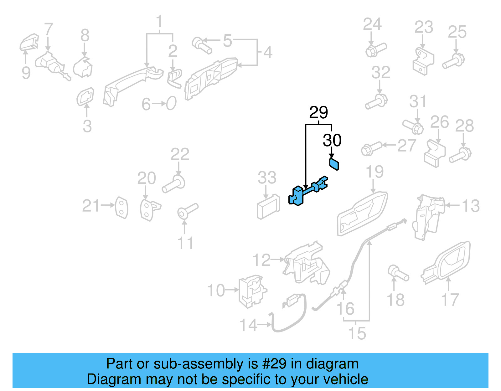 Door Check 5N0-837-249-A - View 4