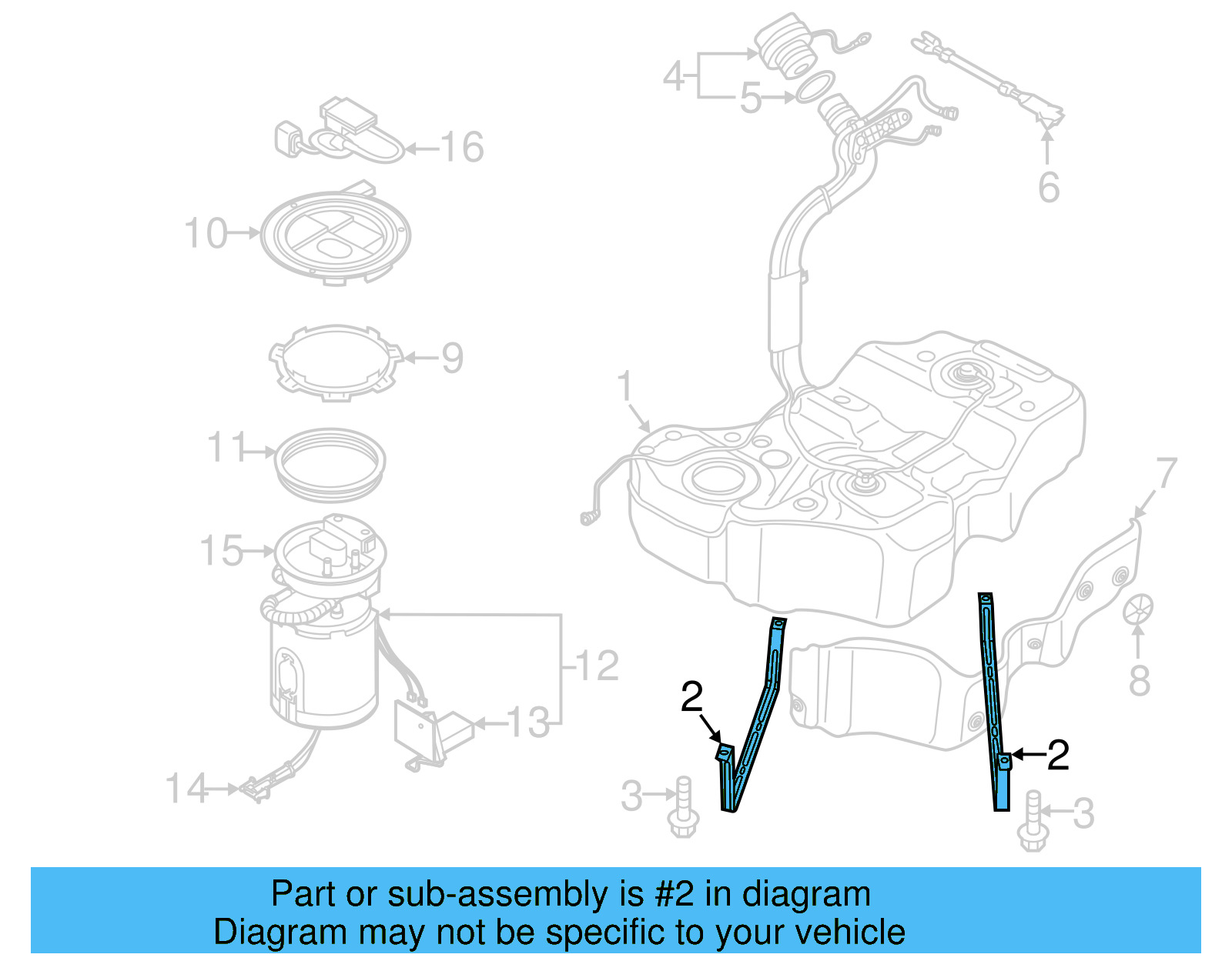 Tank Strap 561-201-653 - View 8