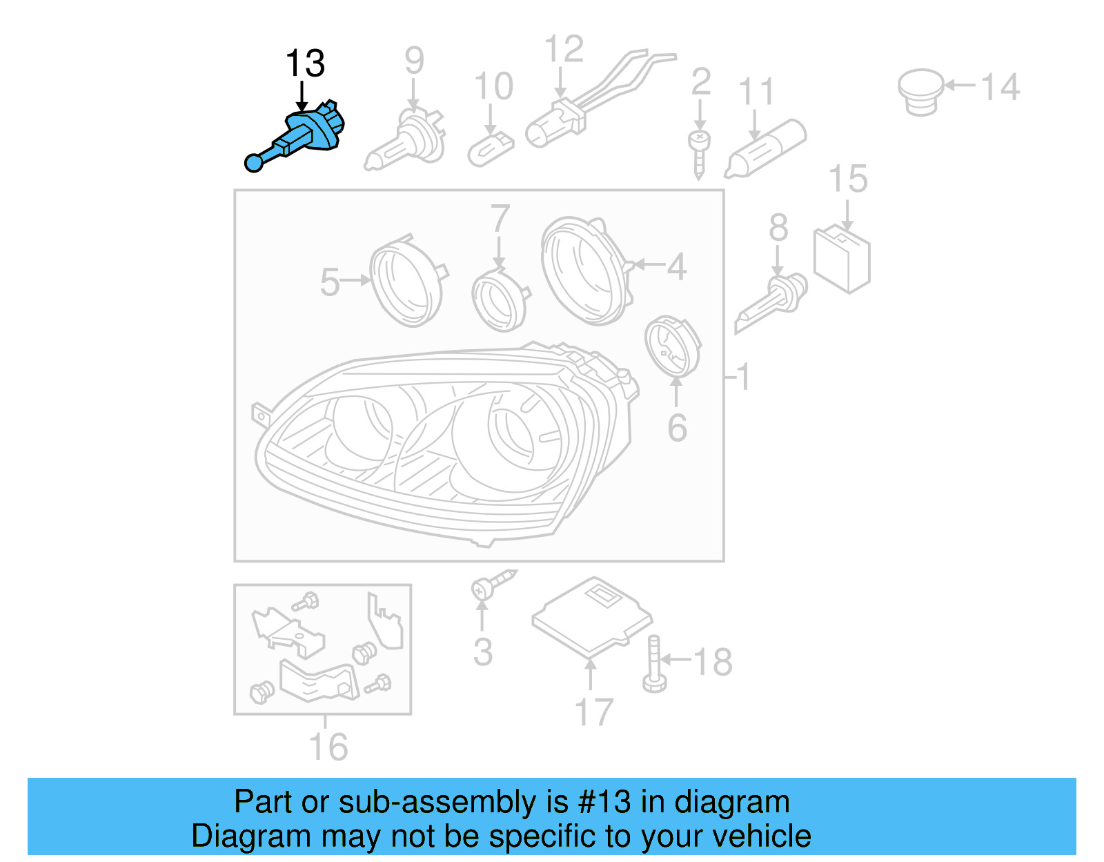 Adjust Motor 4B0-941-293-A - View 5