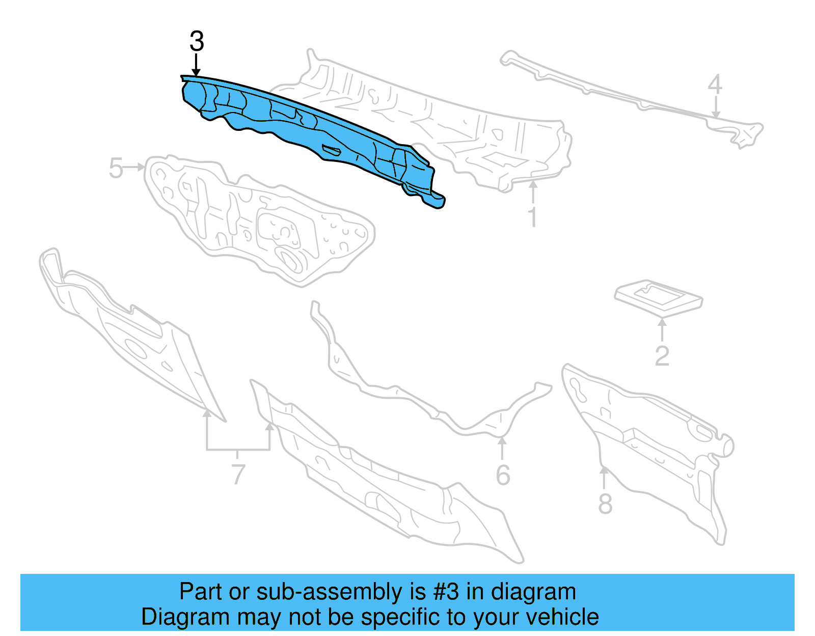 Cover Plate 1HM-803-157 - View 2