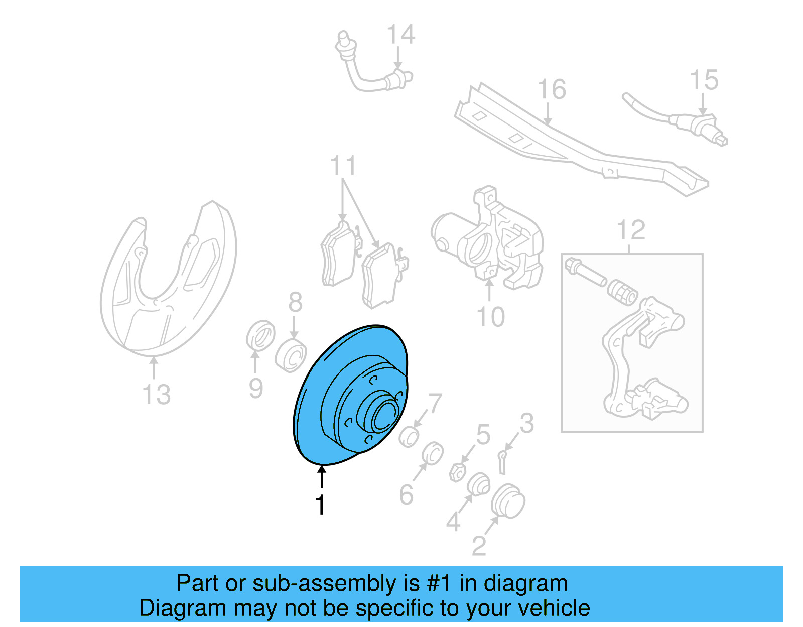 Rotor 6N0-615-601 - View 8