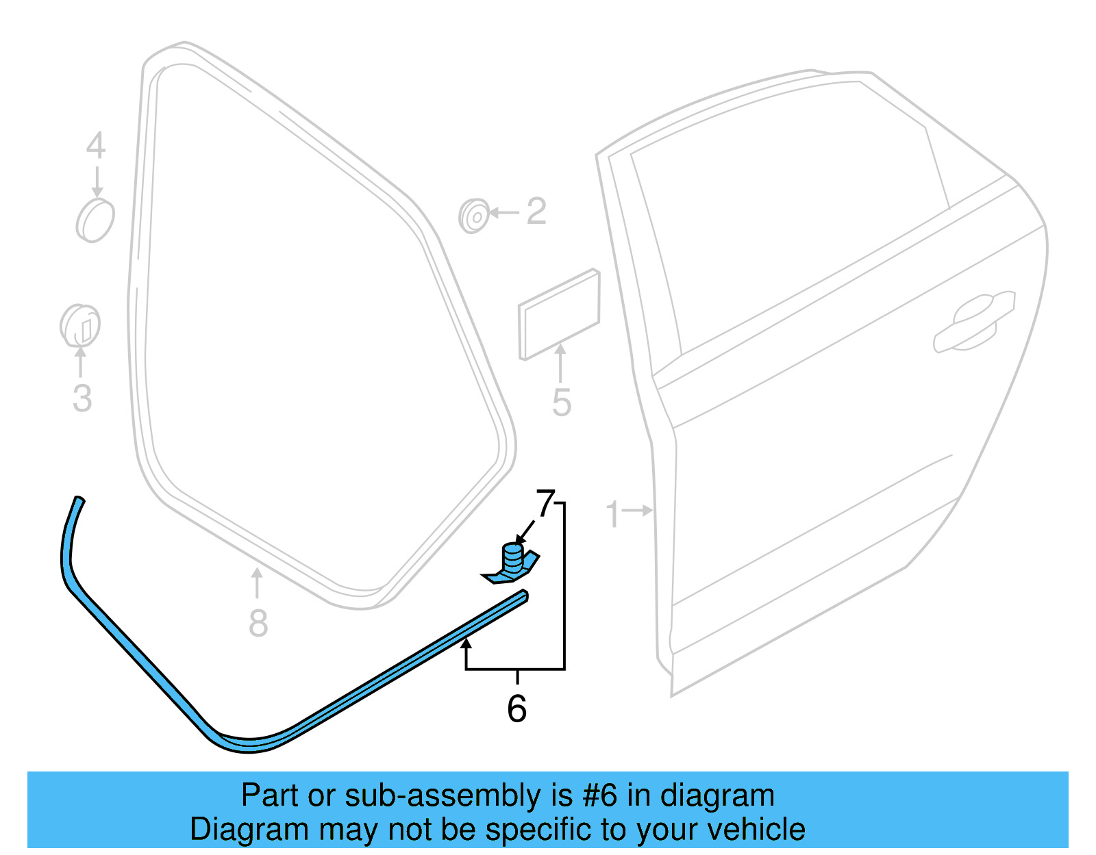 Door Weather 561-839-700-A - View 4