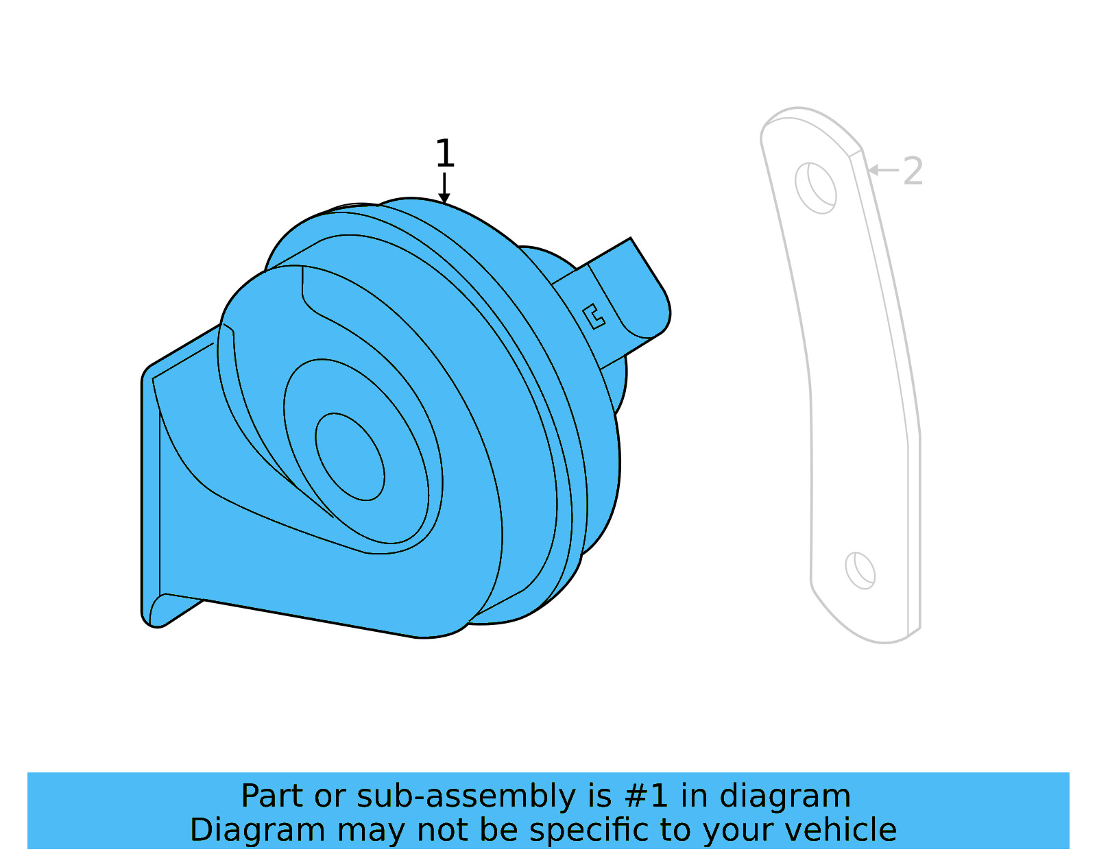 Horn 11K-951-206 - View 3