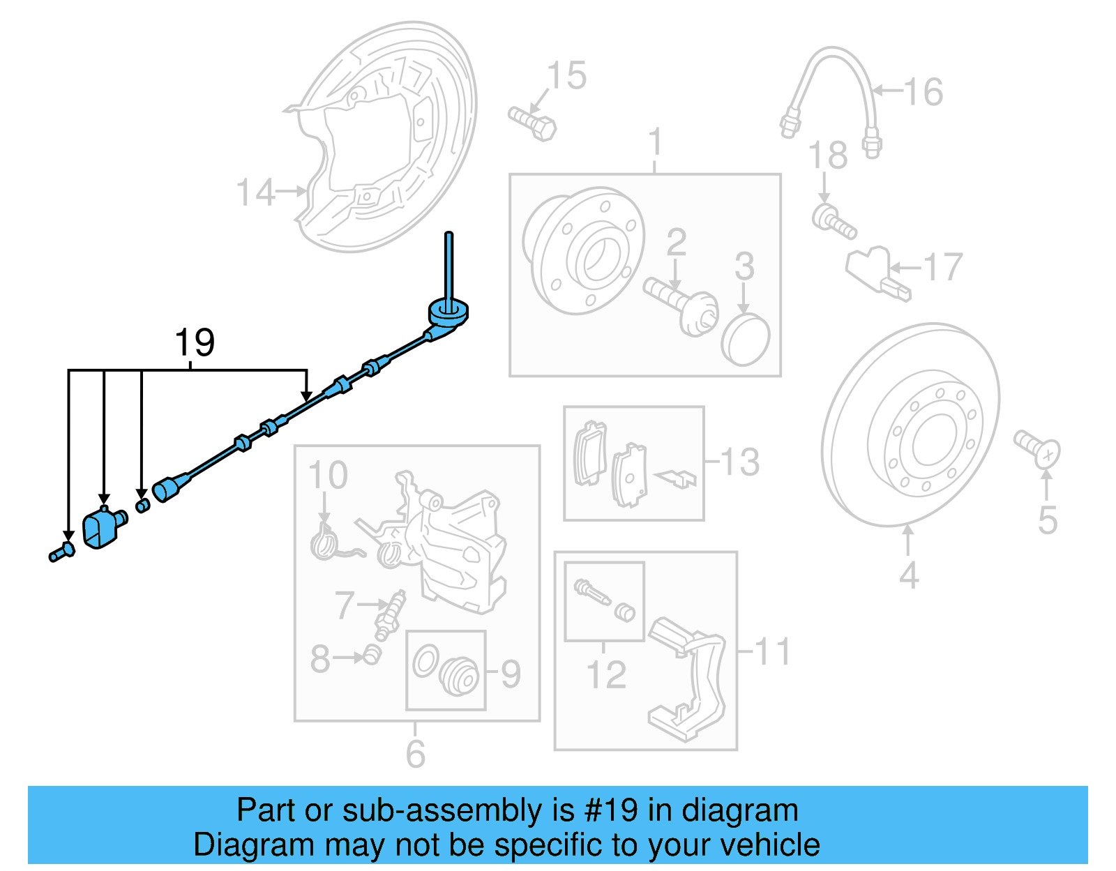 ABS Sensor Wire 561-927-904-A