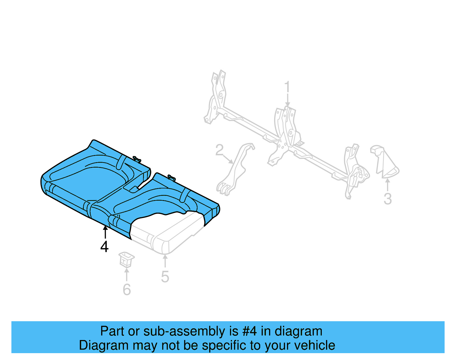 Cushion Cover 5C5-881-405-AN-PFO - View 5