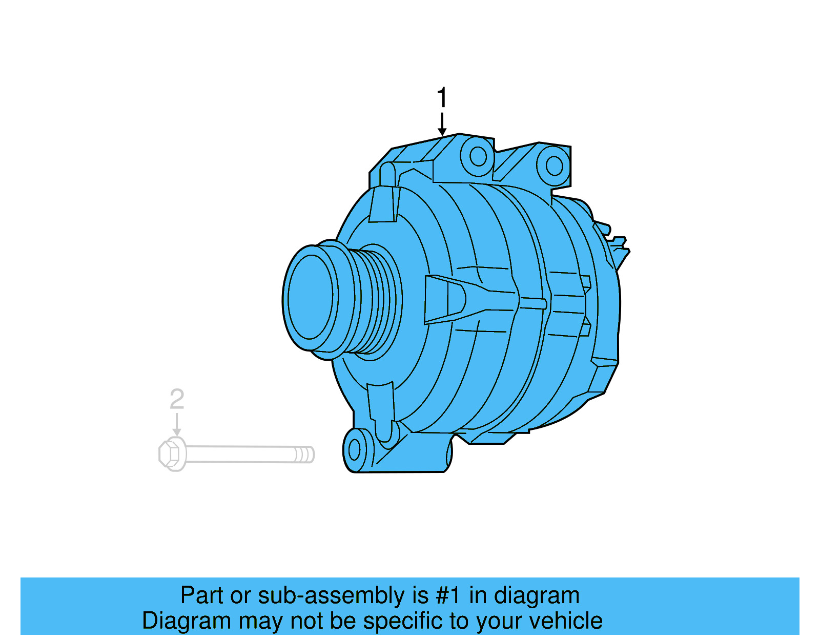 Alternator 7B0-998-015-C - View 5