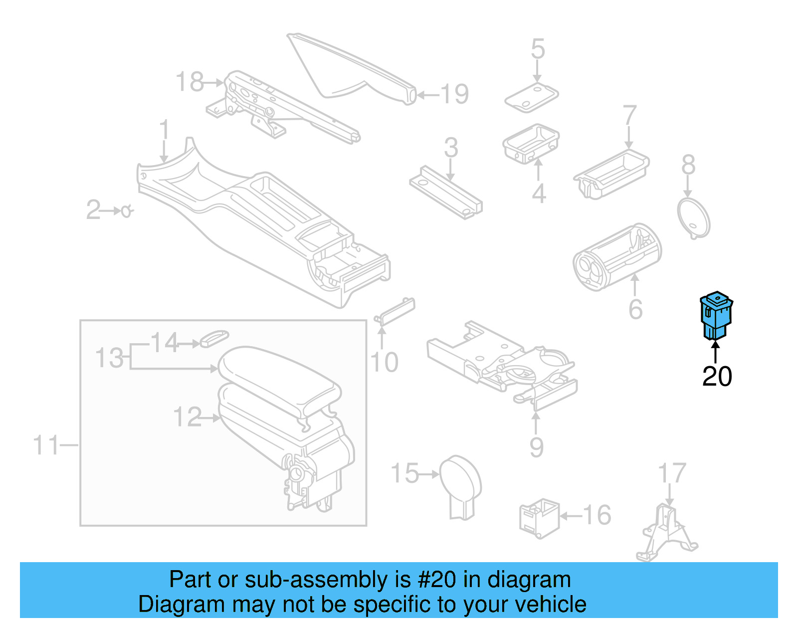 Switch 1J0-959-831-A-01C - View 13