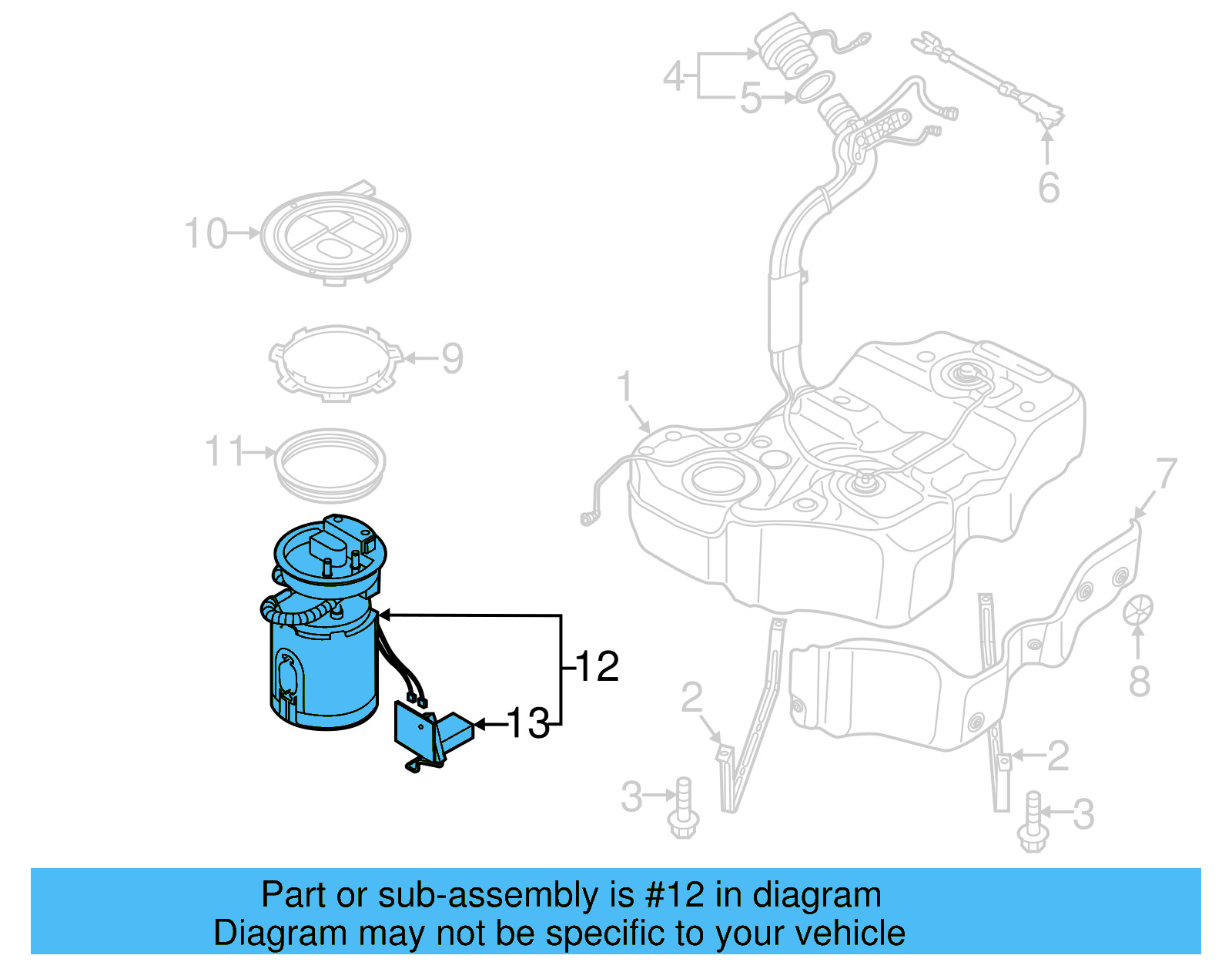 Fuel Pump 561-919-050-B - View 4