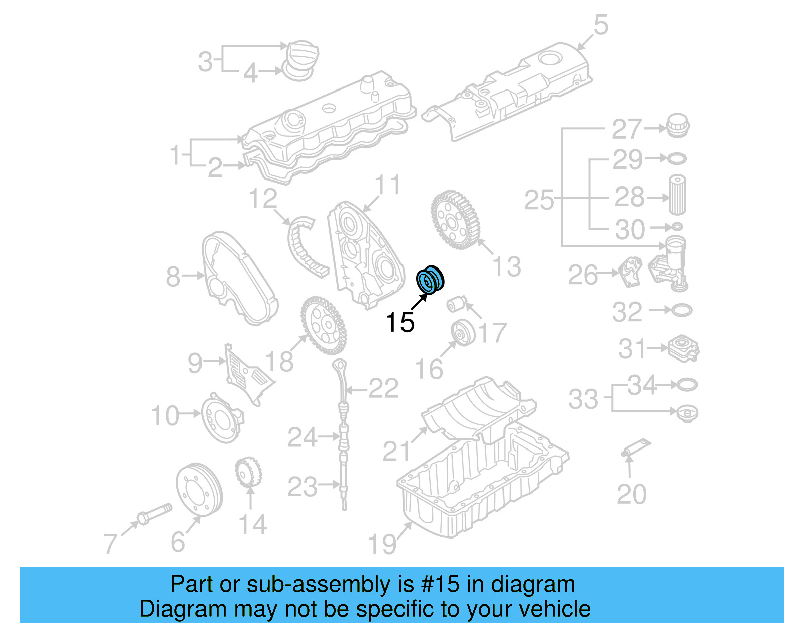 Belt Tensioner 038-109-243-N - View 7