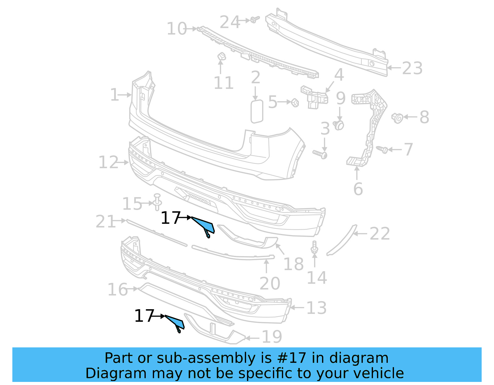 Tow Eye Cap 3CM-807-441-9B9 - View 4