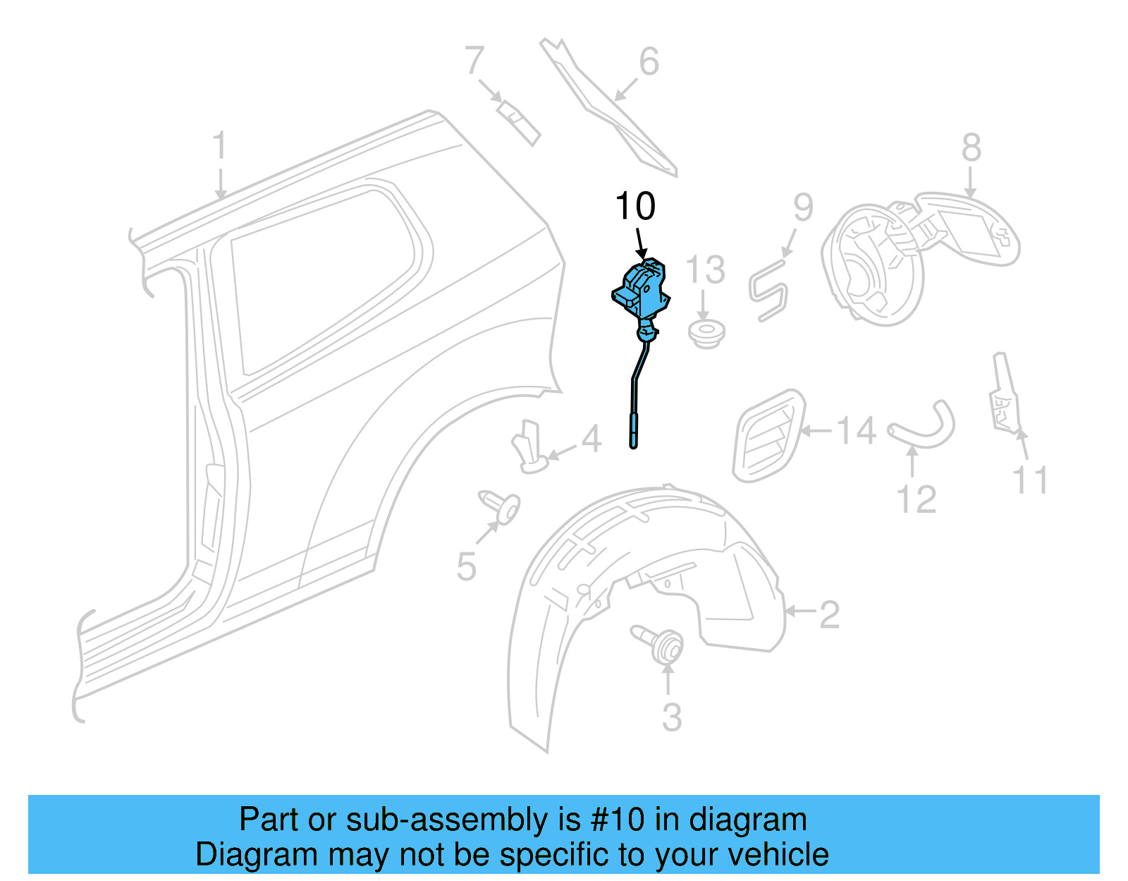Actuator 1K6-810-773 - View 3