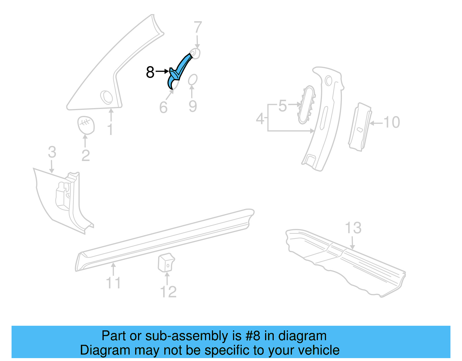 Strap Cover 1C0-857-958-B-3PT - View 11
