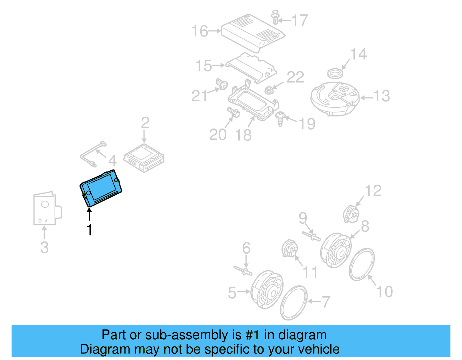 Display System 3G0-035-869-A - View 17