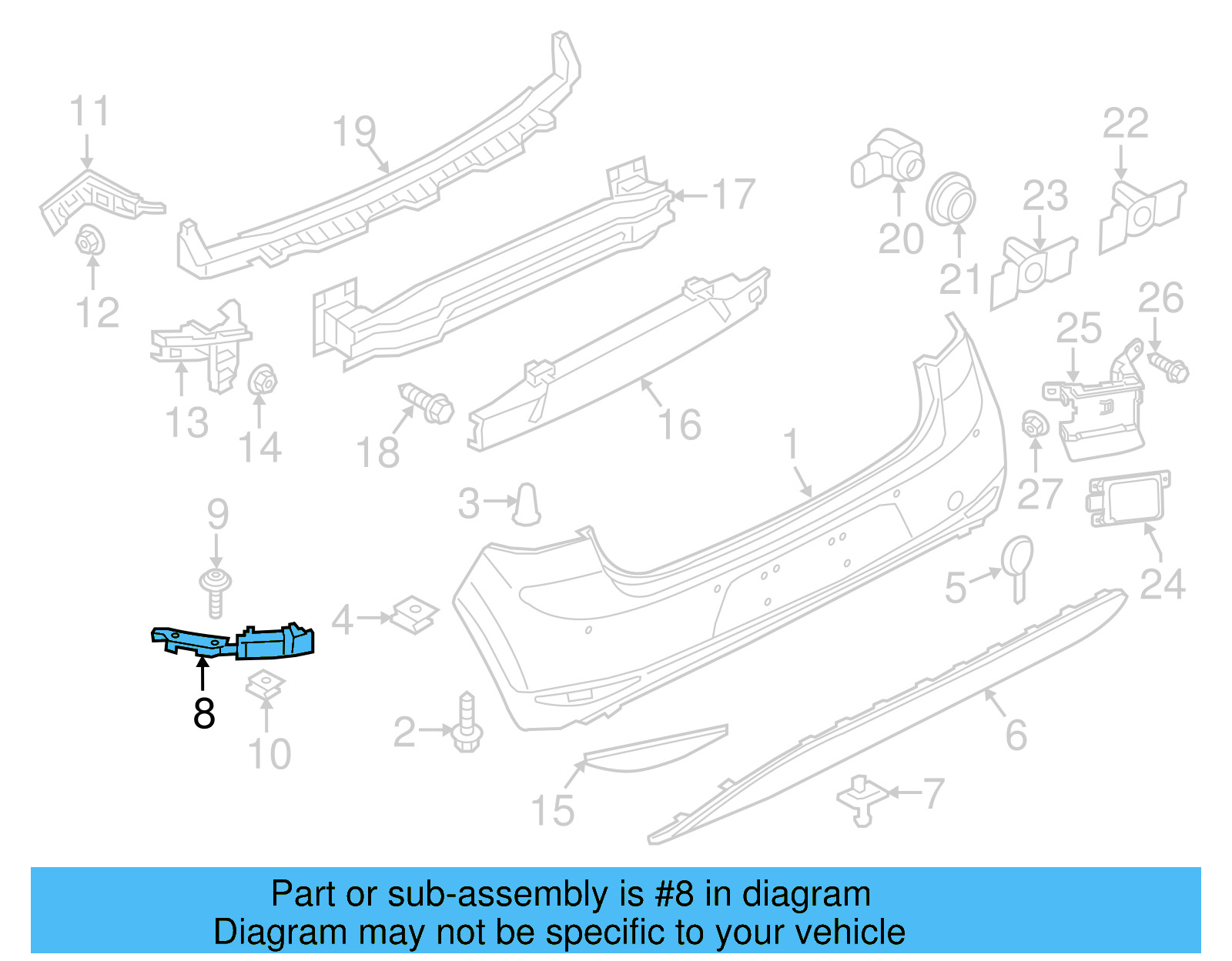 Lower Retainer 5GM-807-510-A - View 7