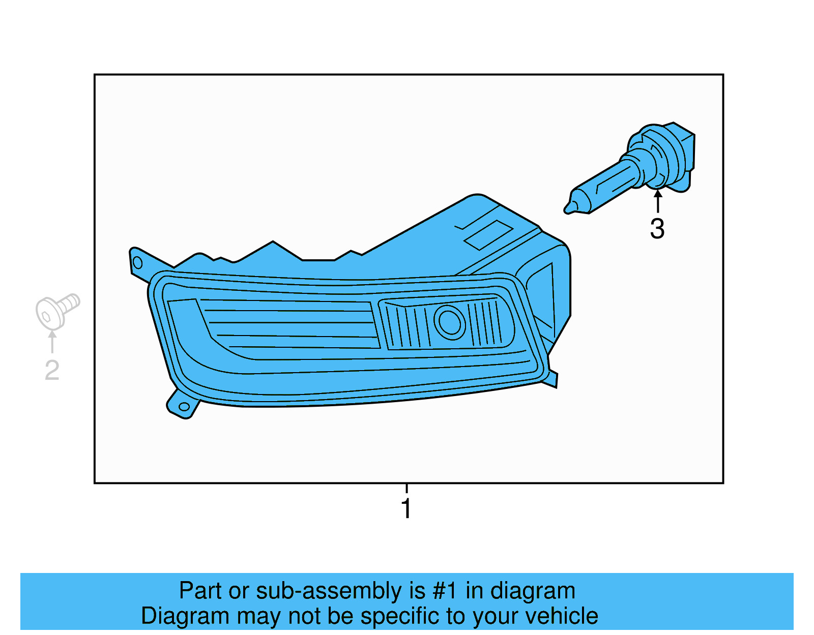 Fog Lamp Assembly 3C8-941-700 - View 5