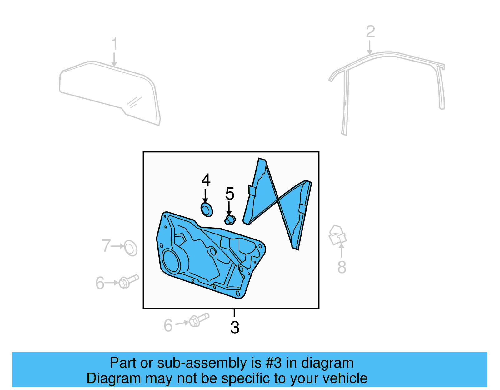 Inner Panel Assembly 5N0-837-461 - View 7