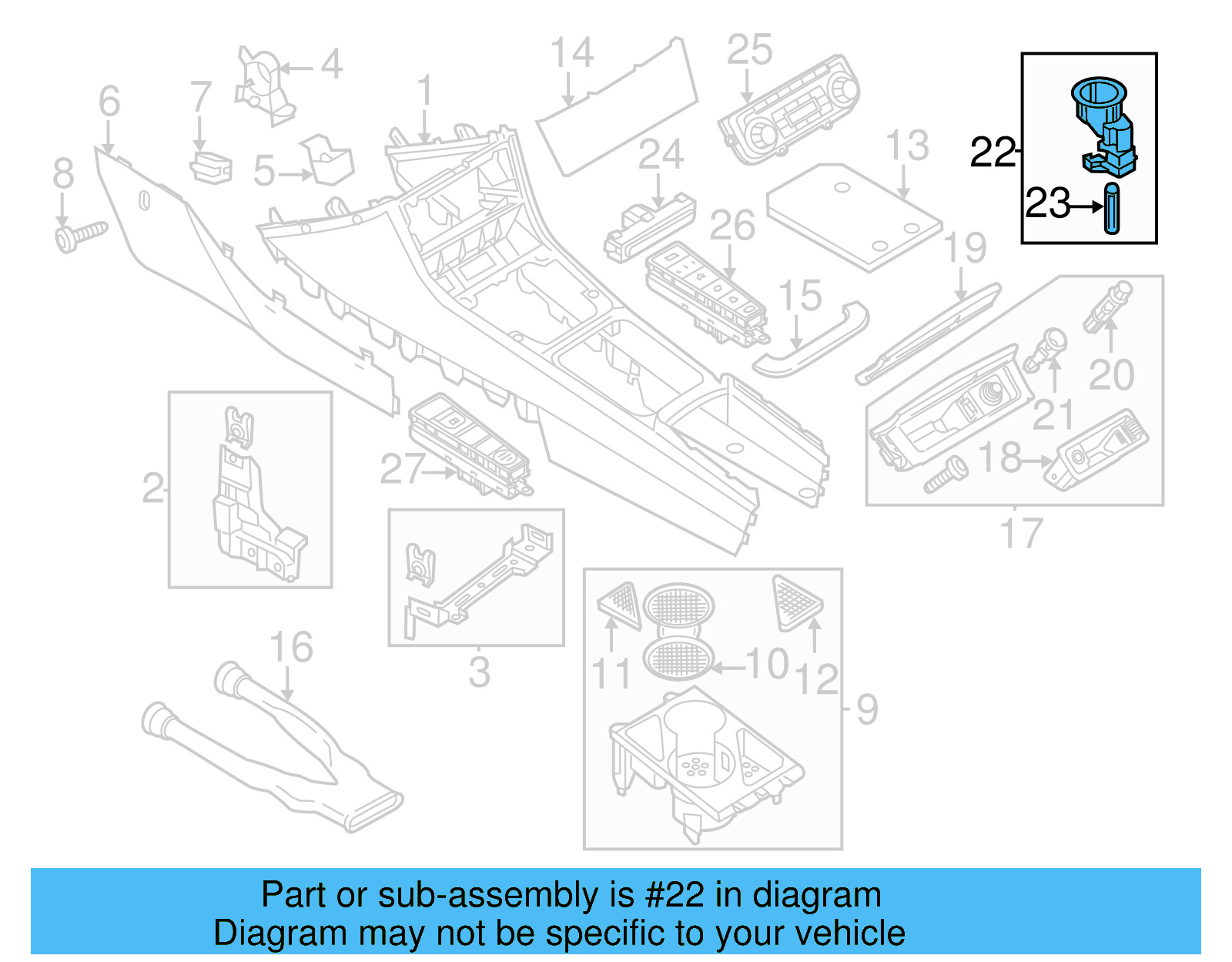 Retainer 6K0-919-341 - View 6