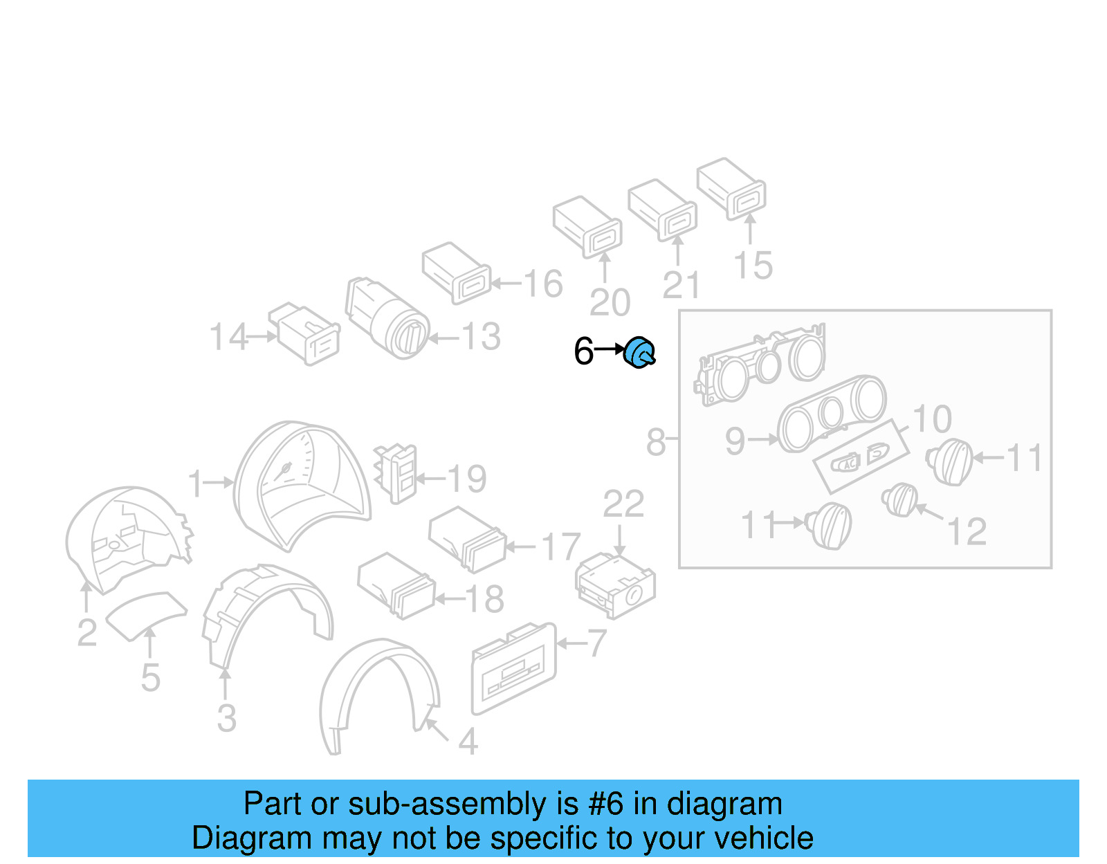 Bulb & Socket 4A0-919-040-C - View 14