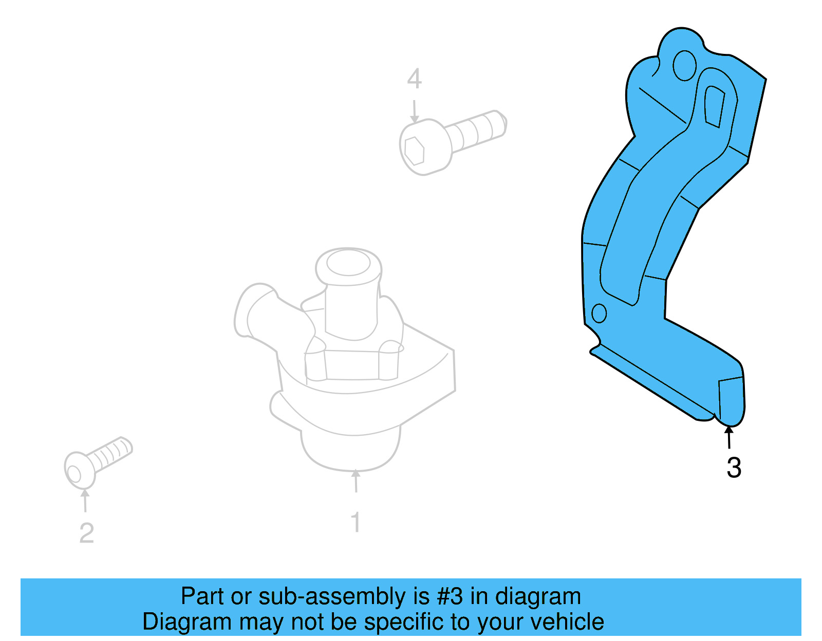 Bracket 1K0-121-093-BH - View 15